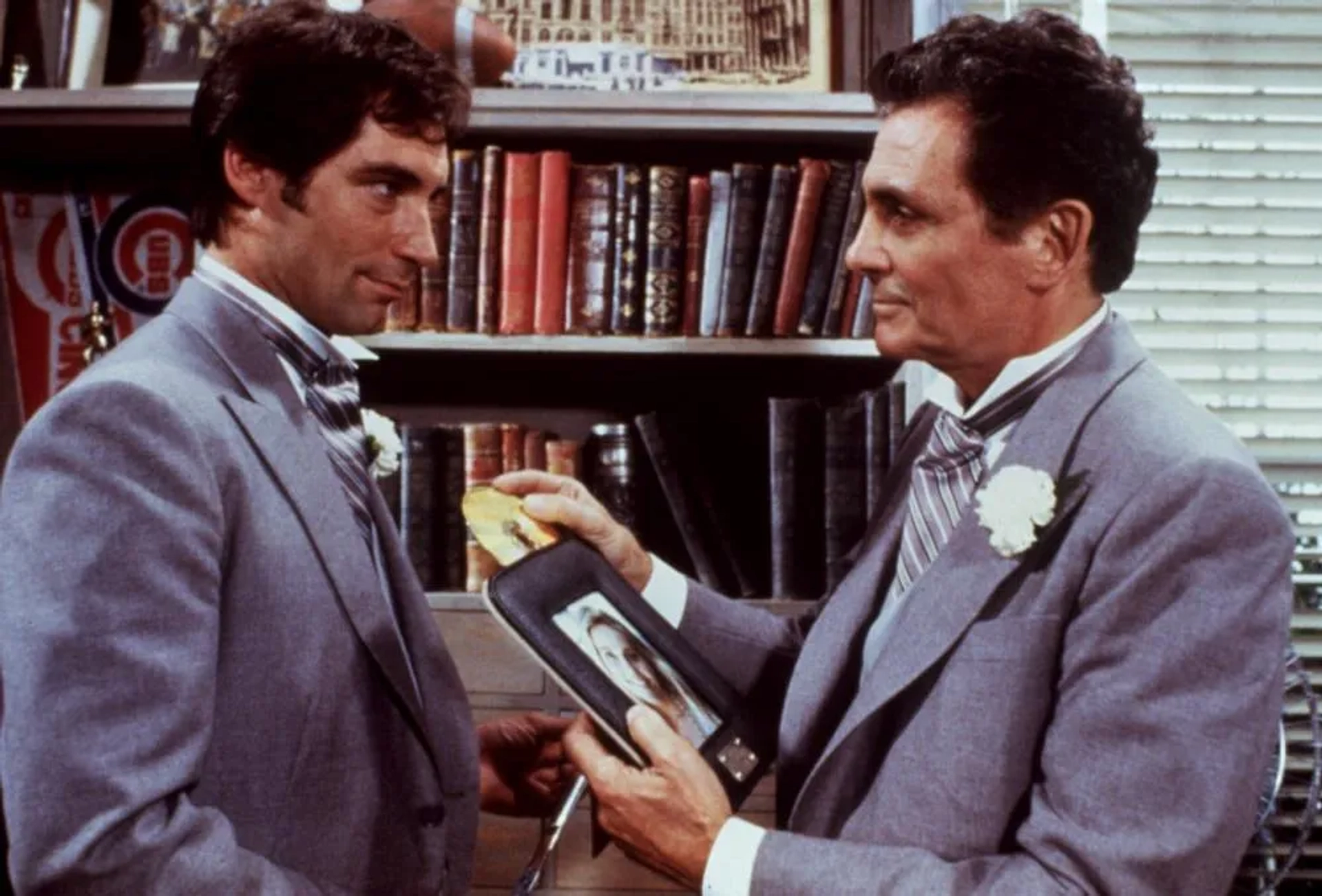 Timothy Dalton and David Hedison in Licence to Kill (1989)