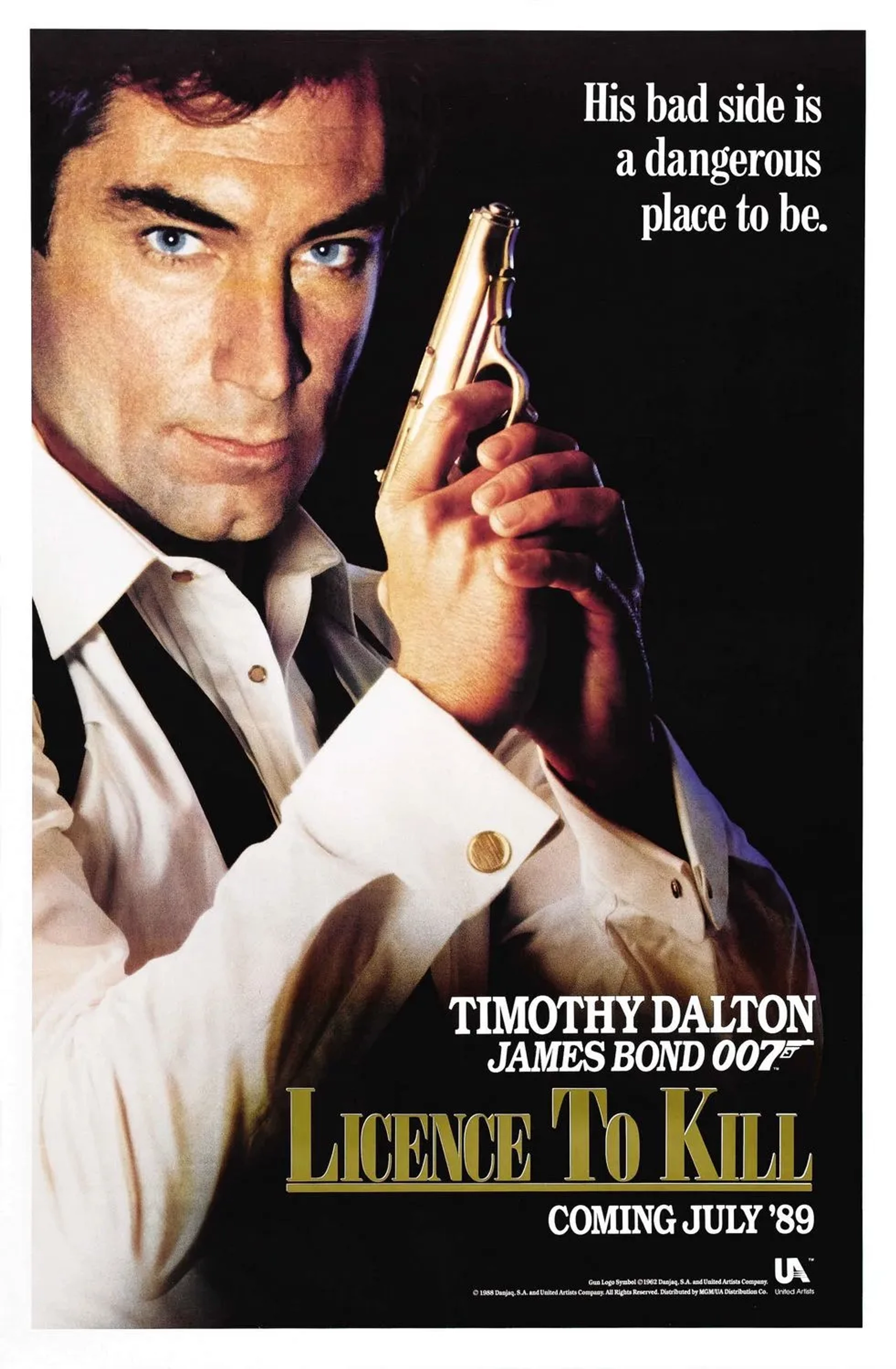 Timothy Dalton in Licence to Kill (1989)