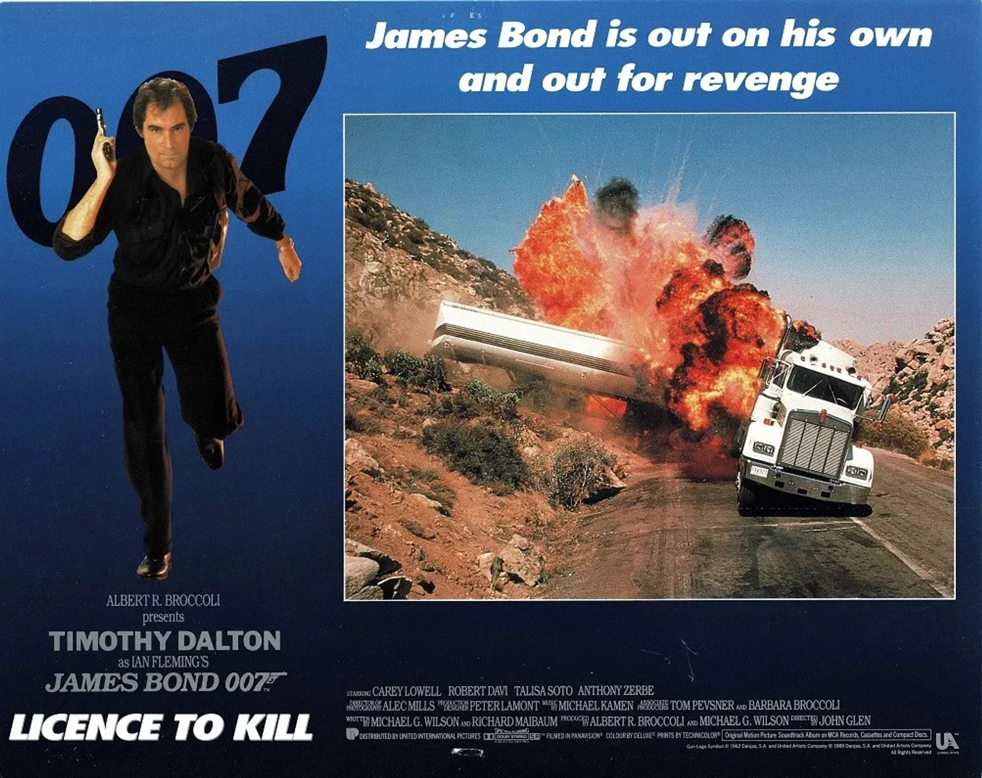 Timothy Dalton in Licence to Kill (1989)