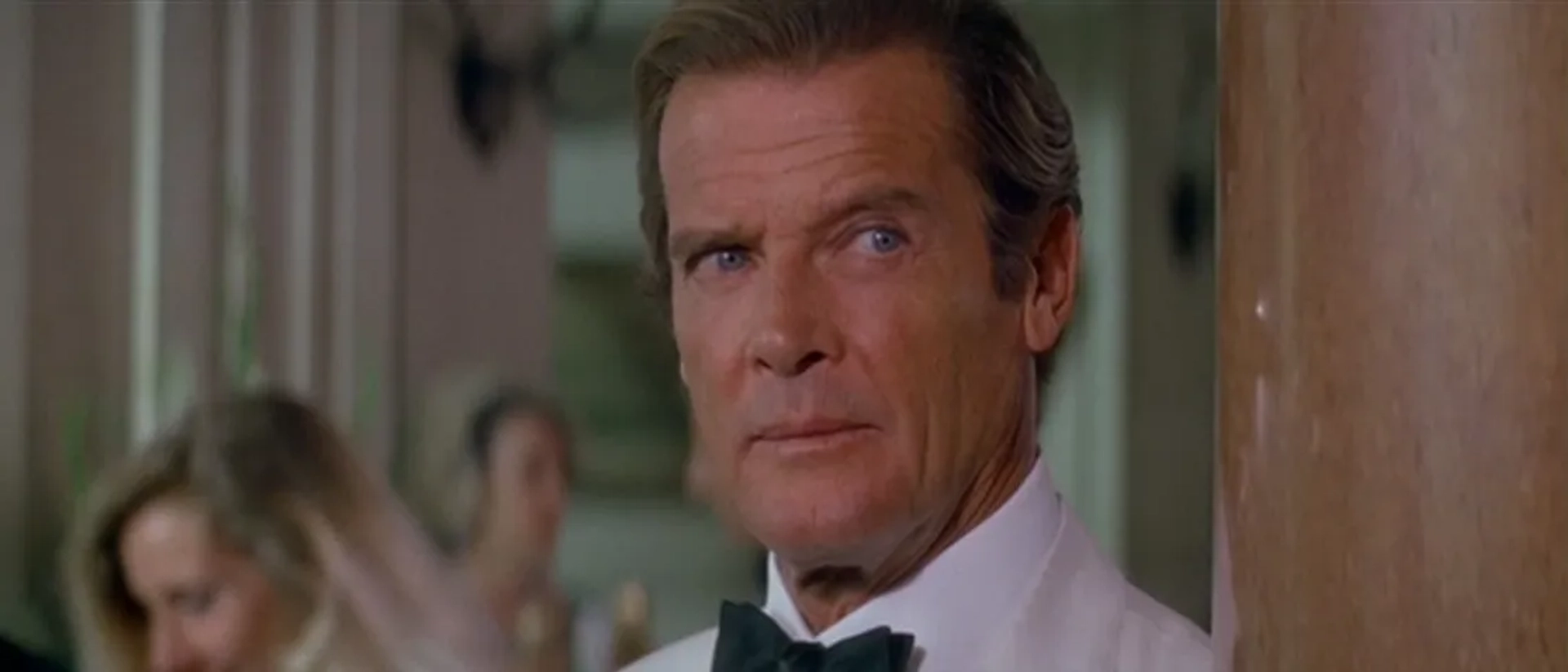 Roger Moore in A View to a Kill (1985)