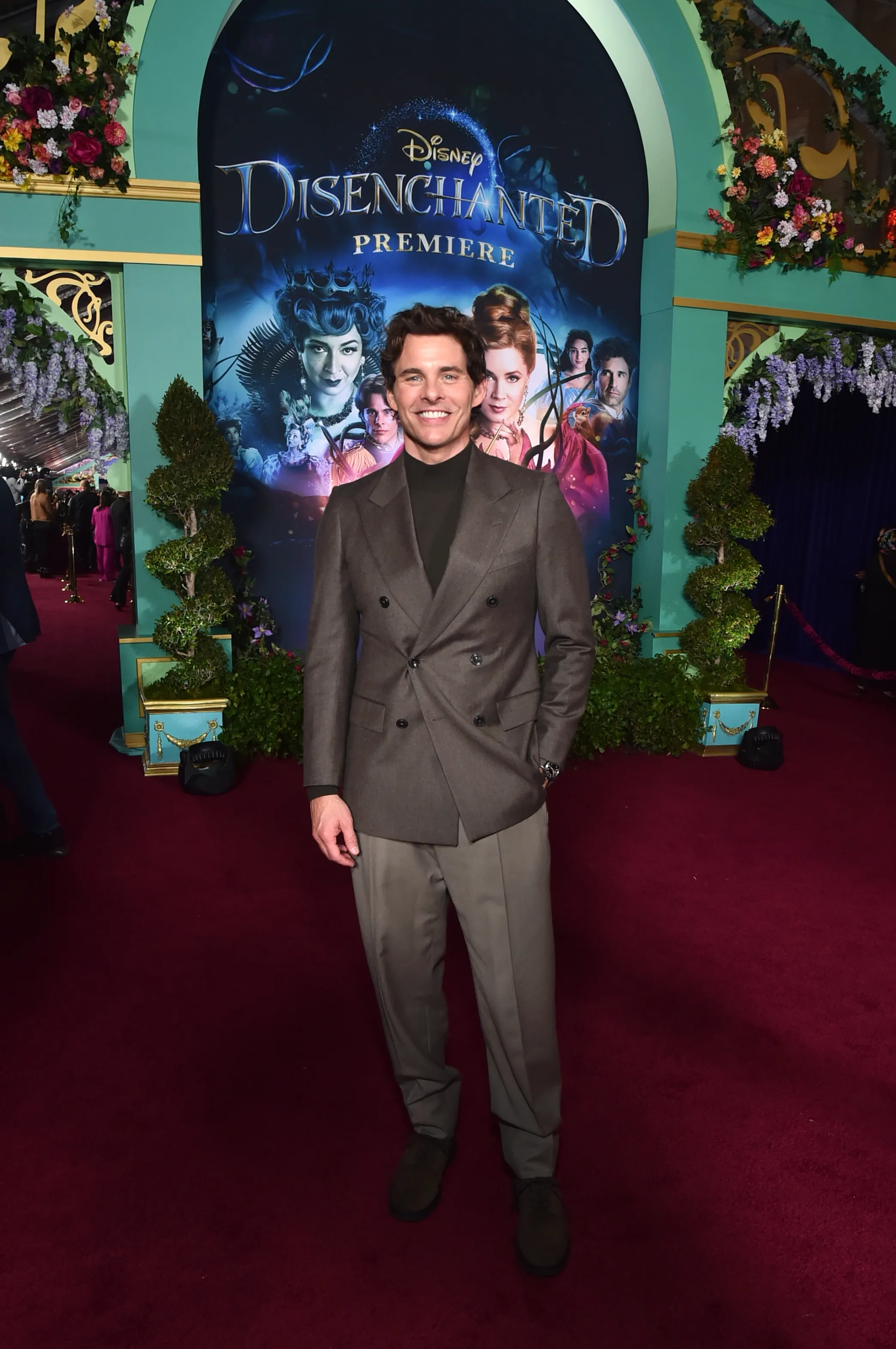 James Marsden at an event for Disenchanted (2022)