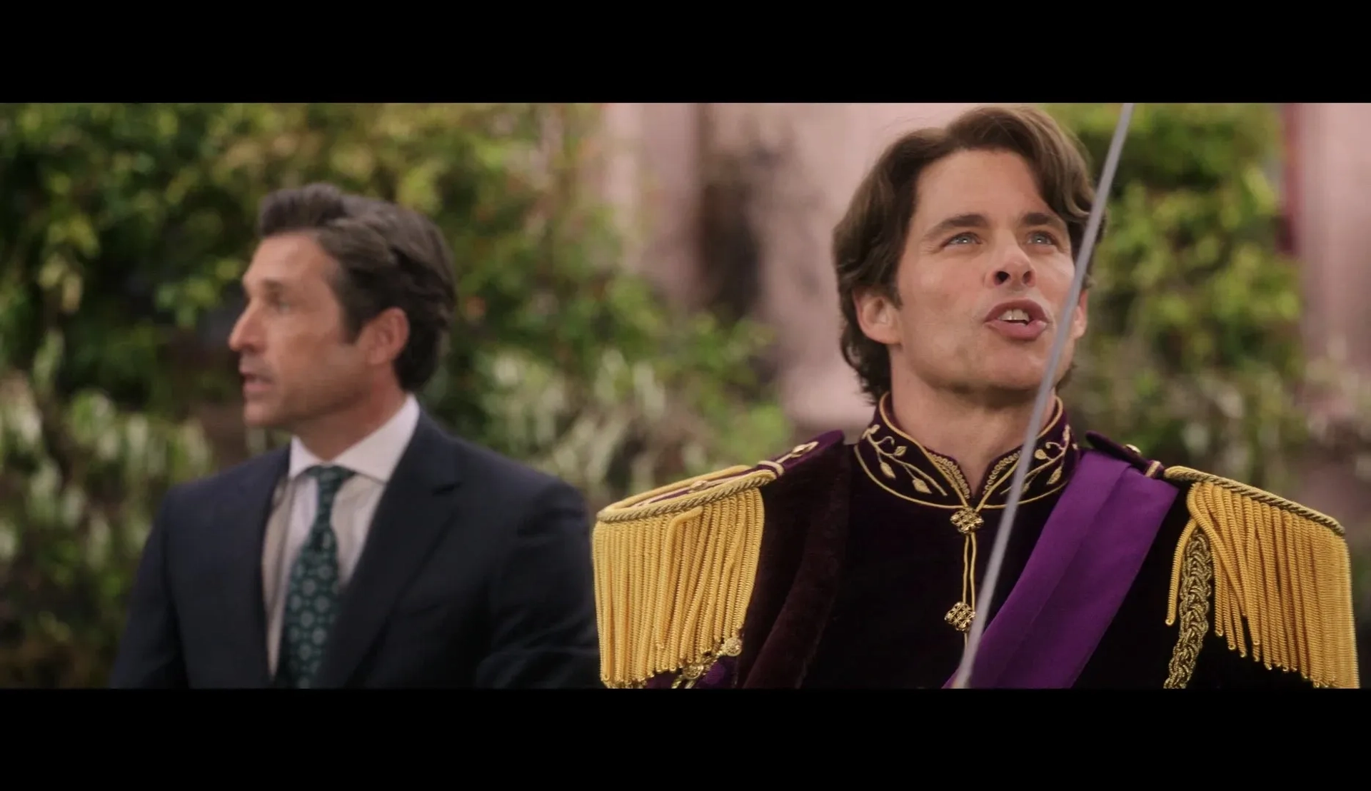 Patrick Dempsey and James Marsden in Disenchanted (2022)