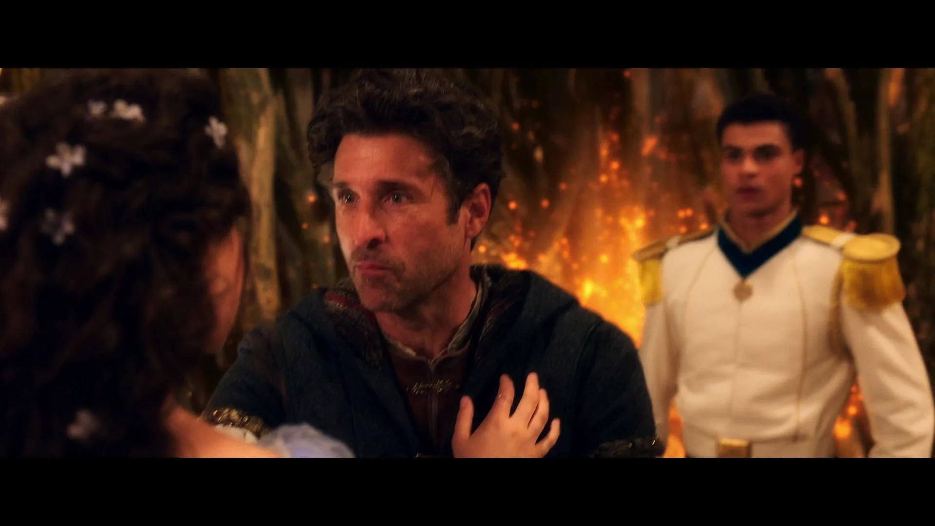 Patrick Dempsey and Kolton Stewart in Disenchanted (2022)