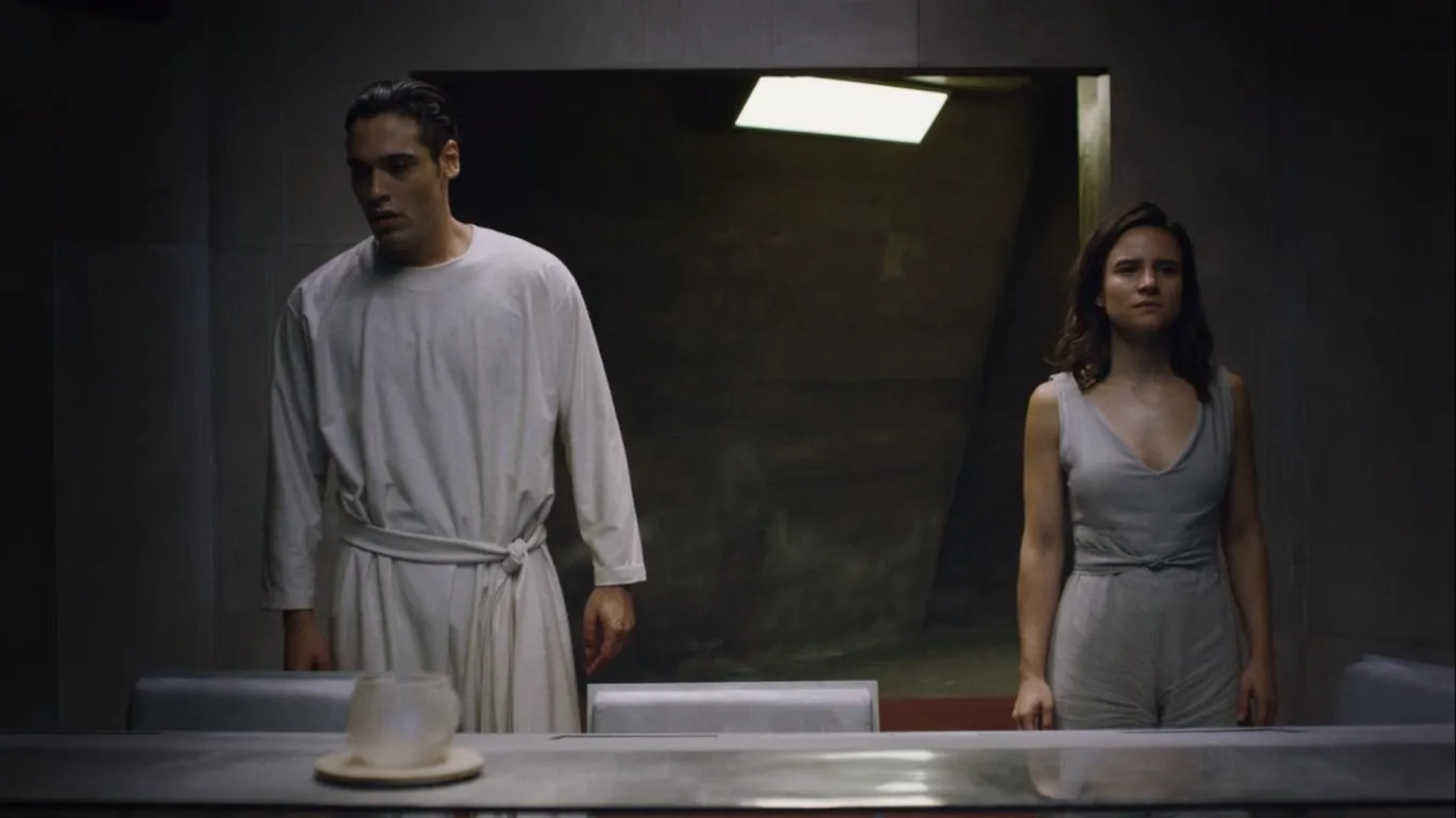 Bianca Comparato and Bruno Fagundes in 3% (2016)
