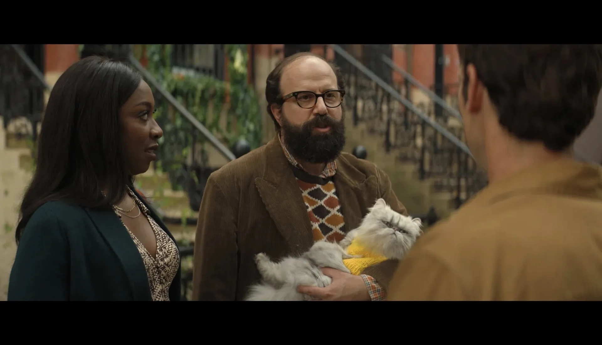 Scoot McNairy, Brett Gelman, and Ego Nwodim in Lyle, Lyle, Crocodile (2022)