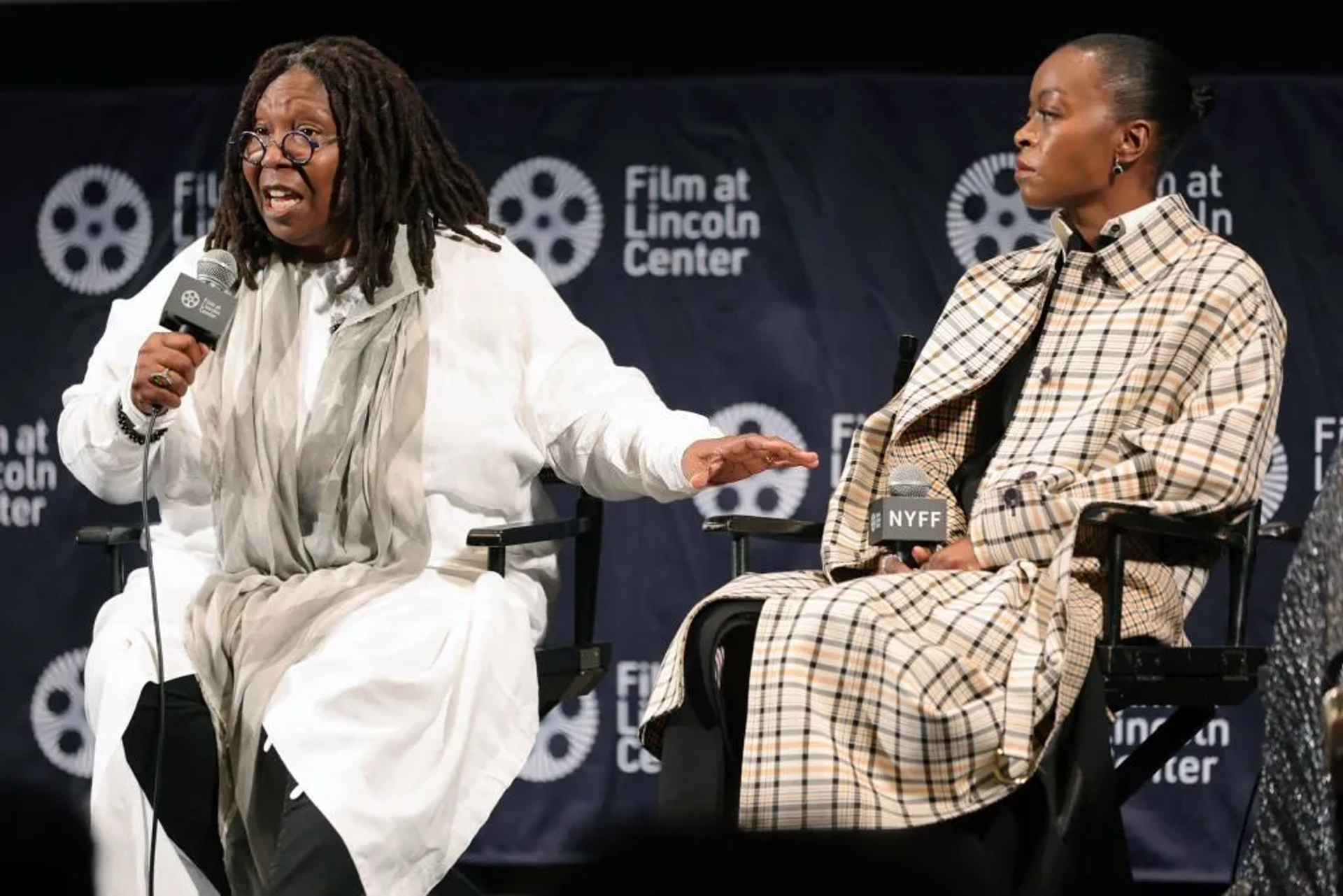 Whoopi Goldberg and Danielle Deadwyler at an event for Till (2022)