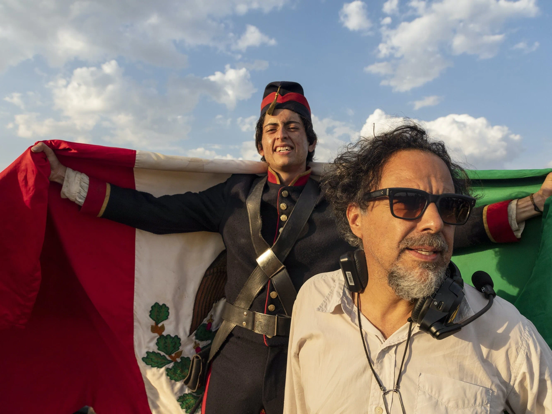 Alejandro G. Iñárritu and José Antonio Toledano in Bardo: False Chronicle of a Handful of Truths (2022)