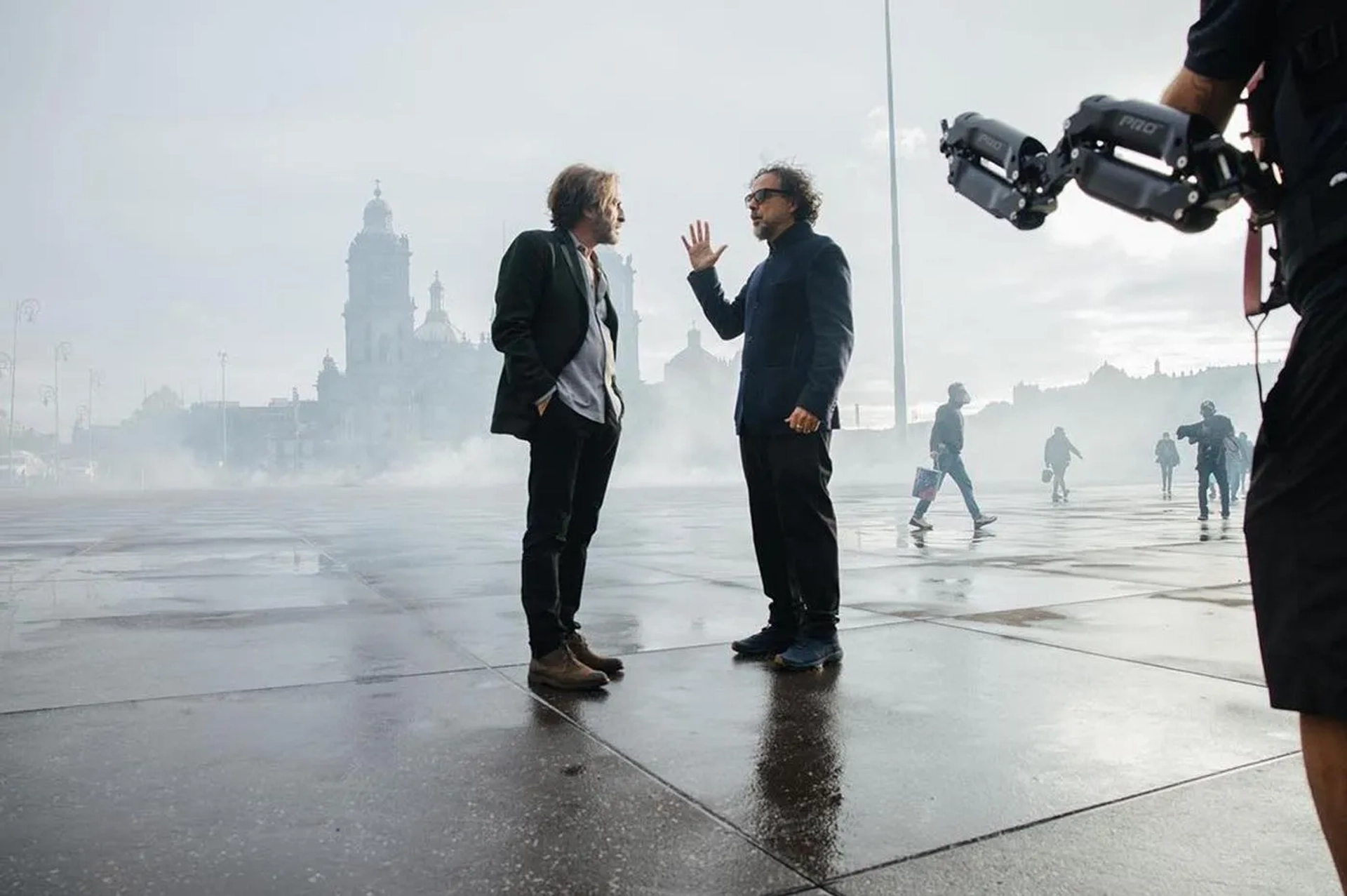 Daniel Giménez Cacho and Alejandro G. Iñárritu in Bardo: False Chronicle of a Handful of Truths (2022)