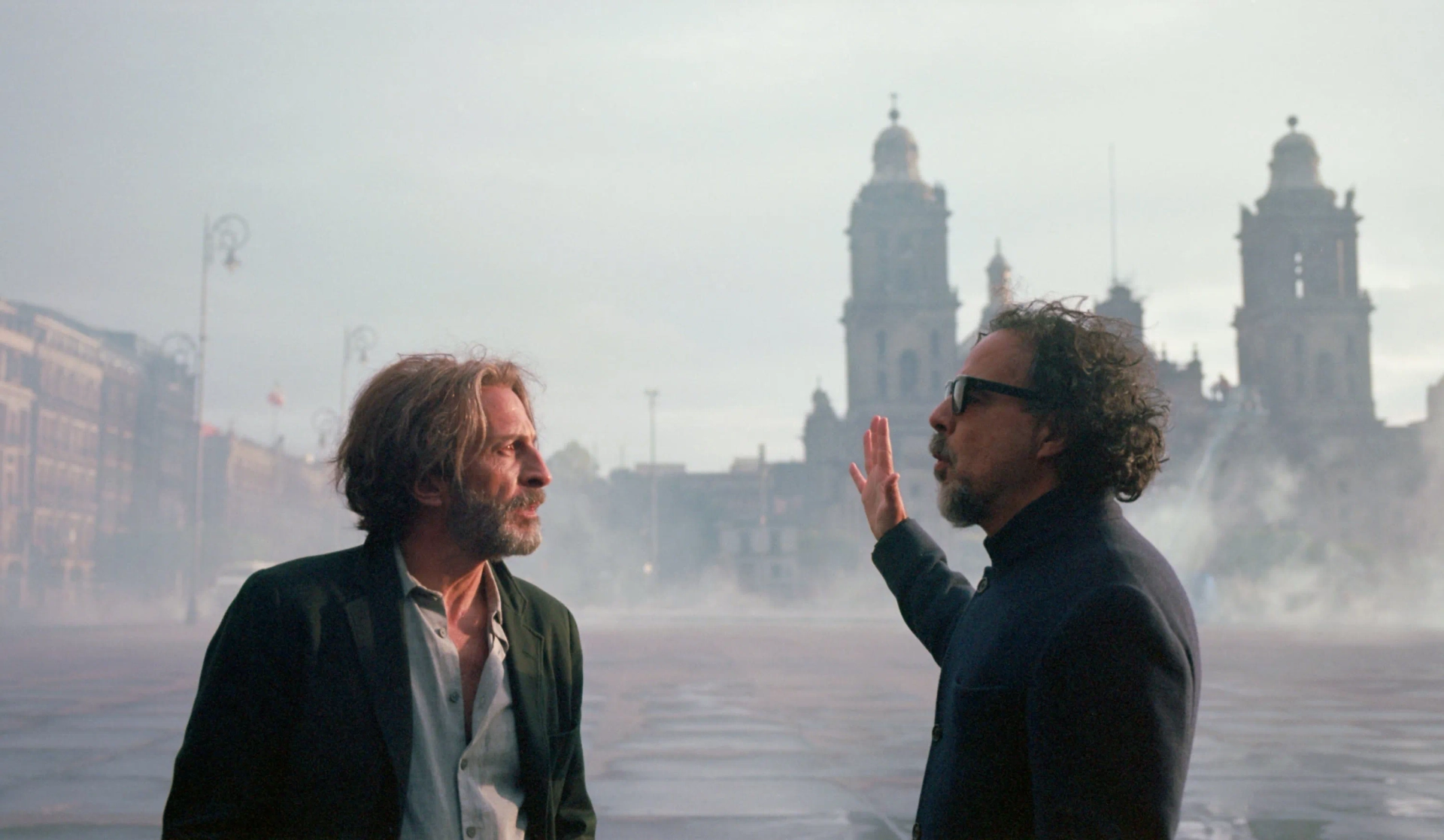 Daniel Giménez Cacho and Alejandro G. Iñárritu in Bardo: False Chronicle of a Handful of Truths (2022)