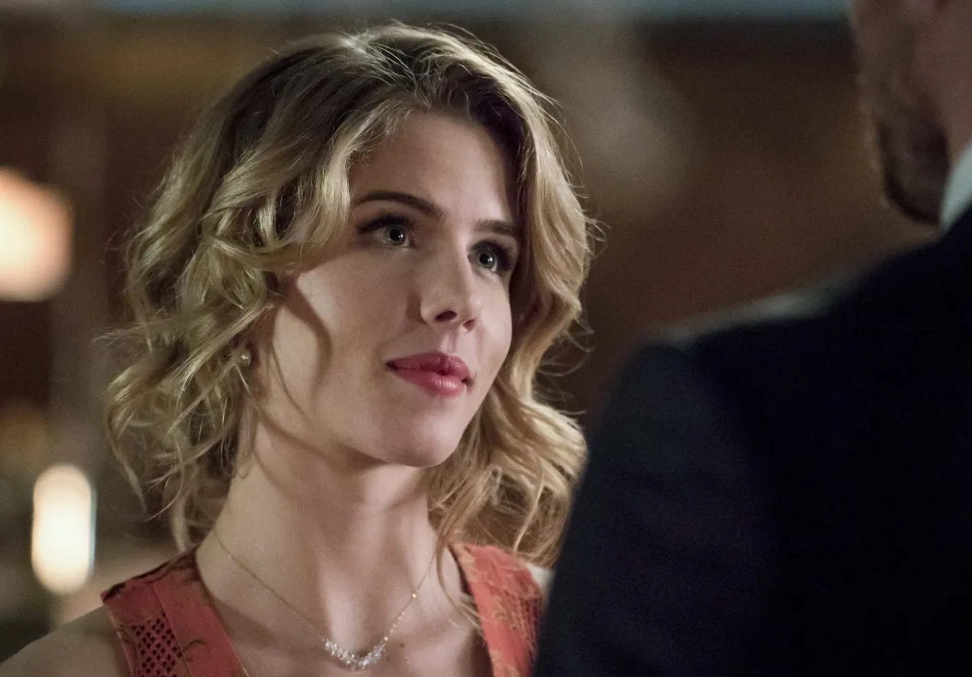 Stephen Amell and Emily Bett Rickards in Arrow (2012)