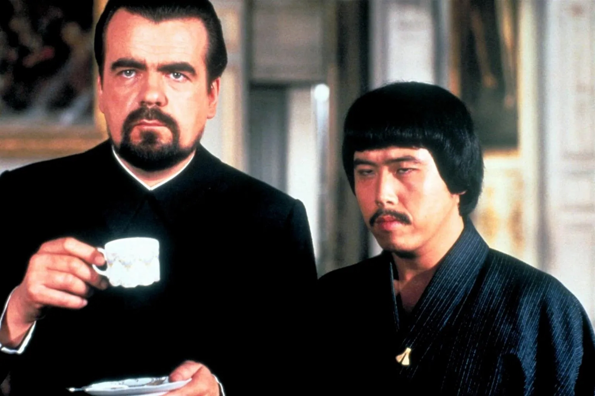 Michael Lonsdale and Toshirô Suga in Moonraker (1979)