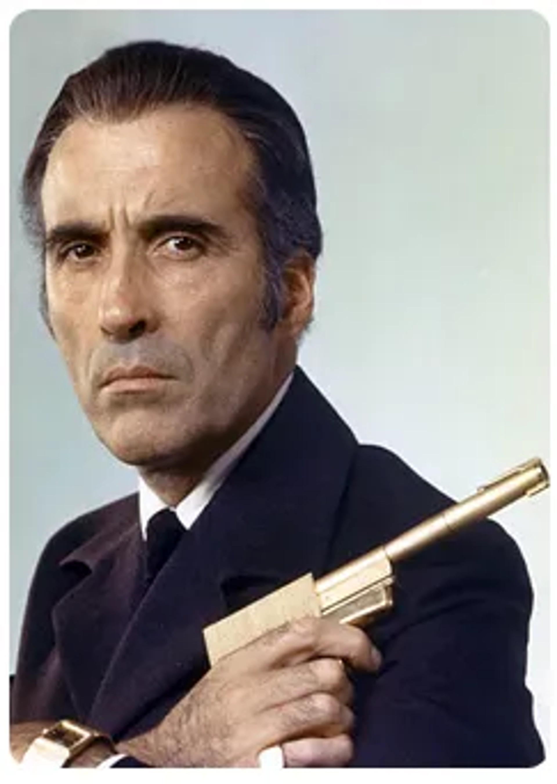 Christopher Lee in The Man with the Golden Gun (1974)