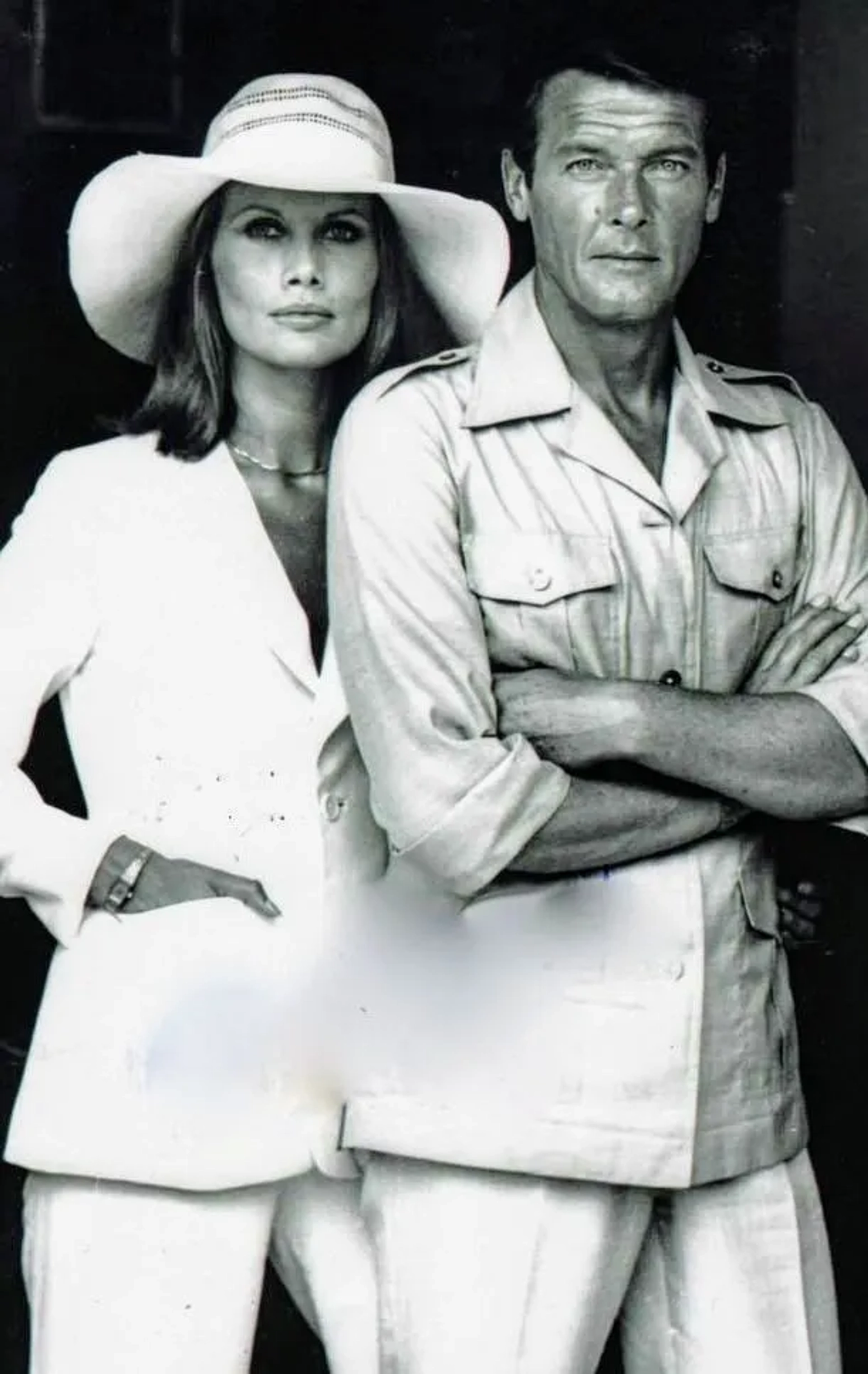 Roger Moore and Maud Adams in The Man with the Golden Gun (1974)