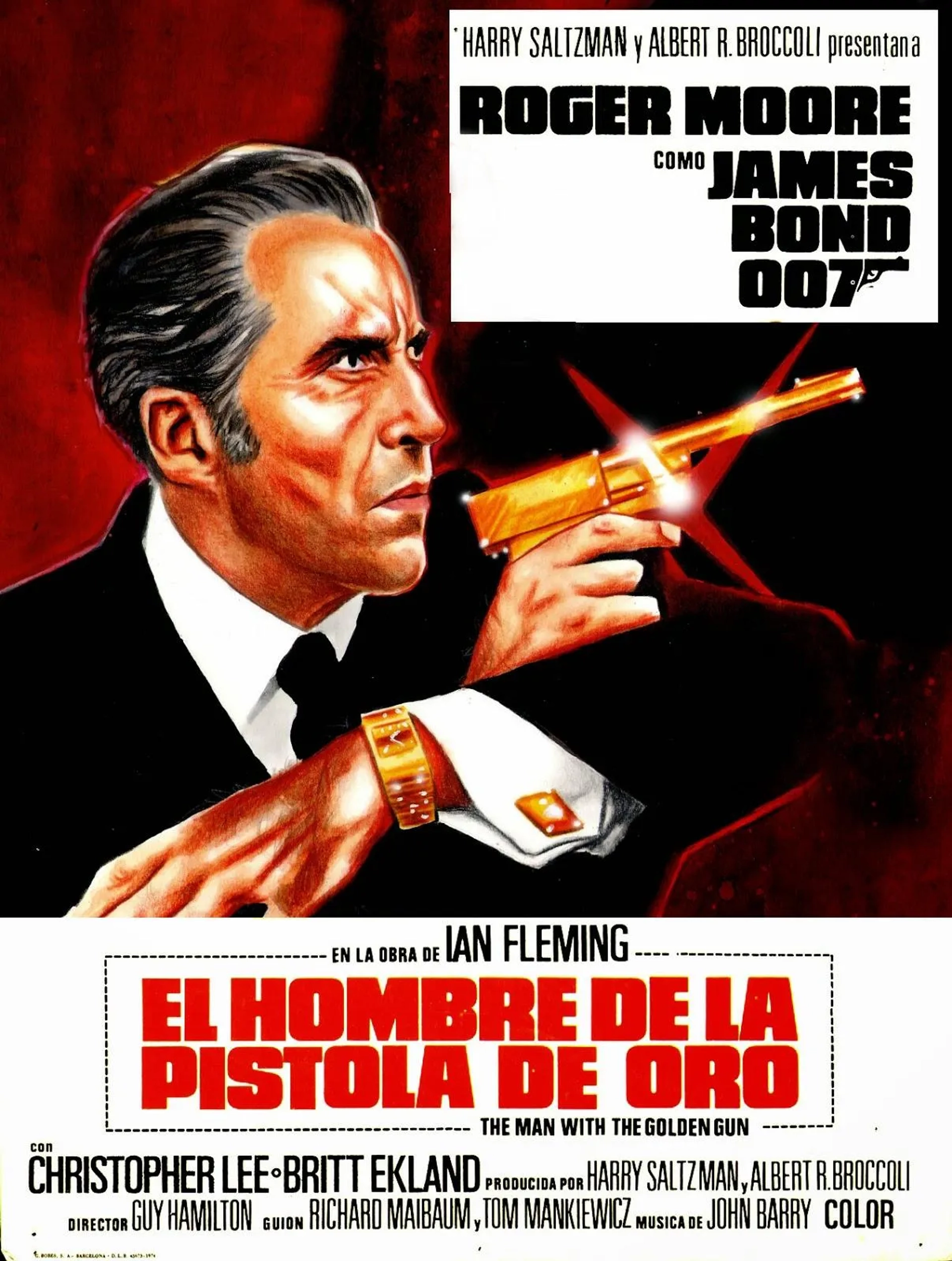 Christopher Lee in The Man with the Golden Gun (1974)