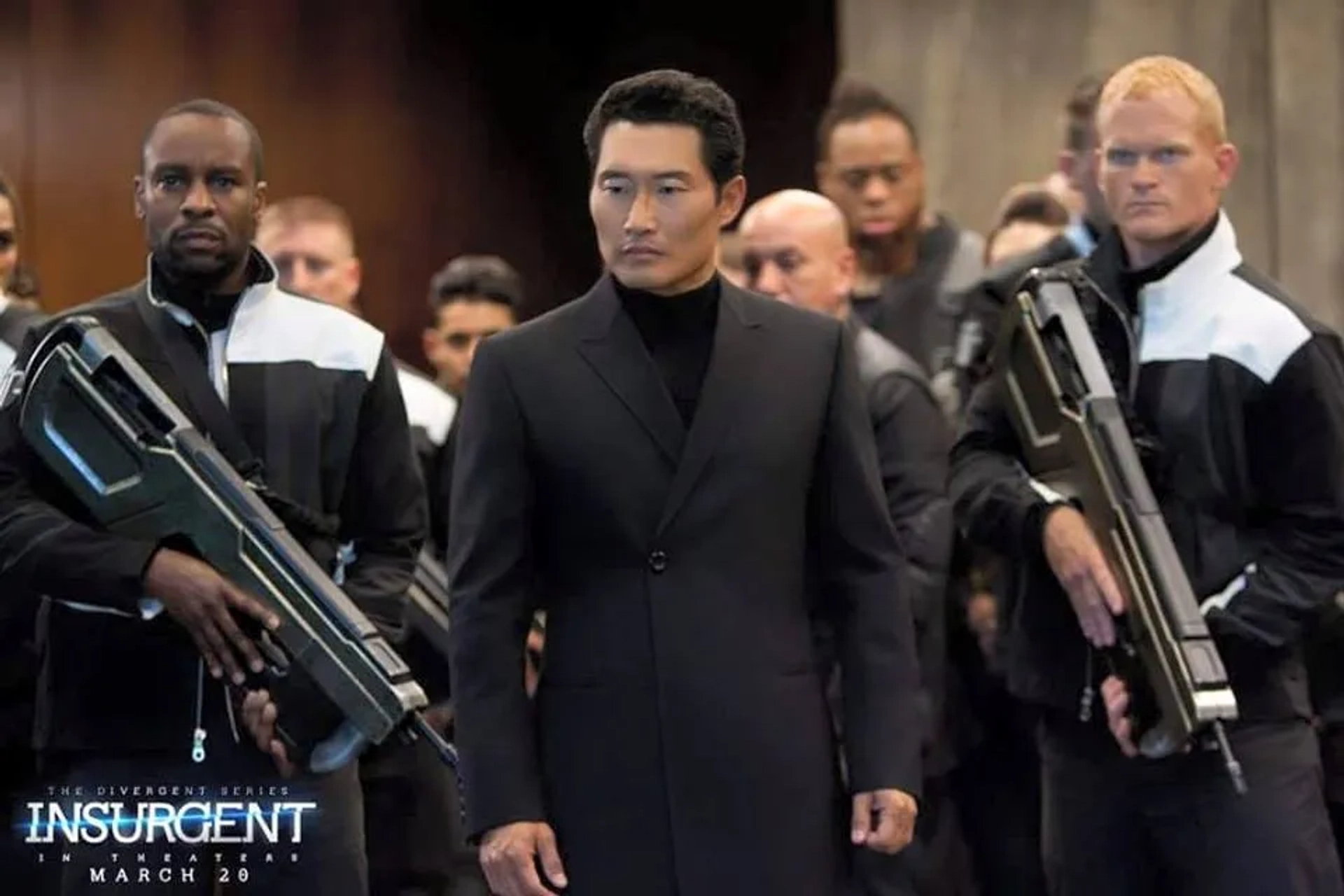 INSURGENT Lead Candor Guard with Daniel Dae Kim