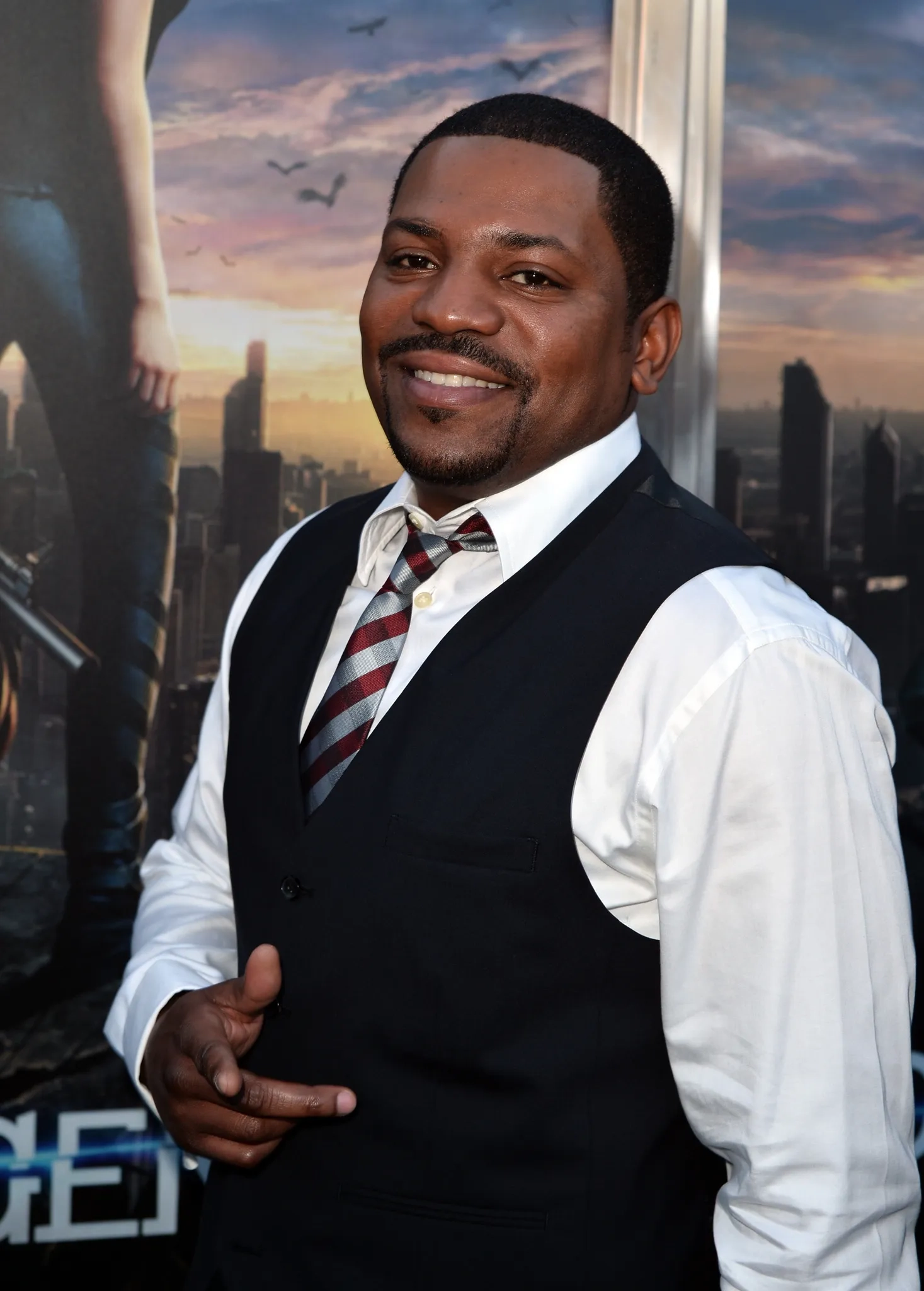 Mekhi Phifer at an event for Divergent (2014)