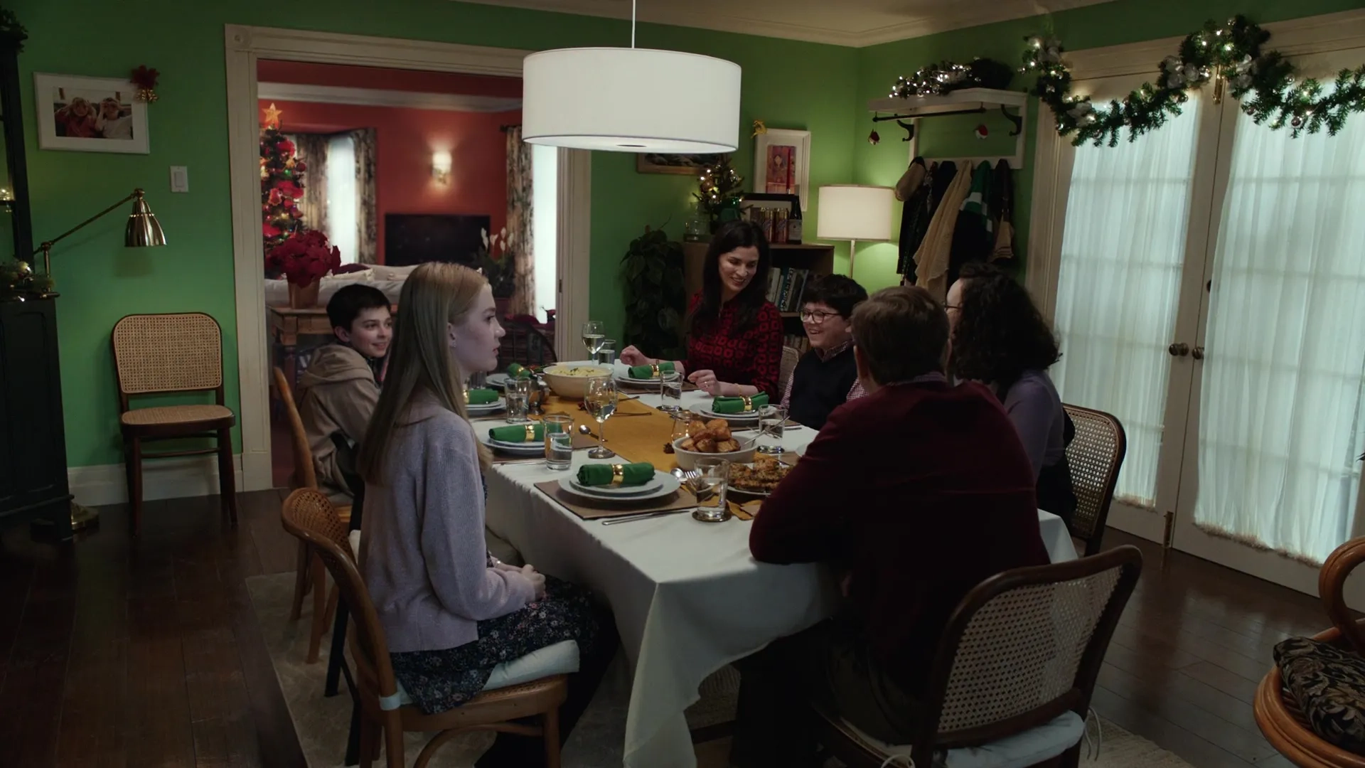 Aisling Bea, Maddie Holliday, Katie Beth Hall, Max Ivutin, and Archie Yates in Home Sweet Home Alone (2021)