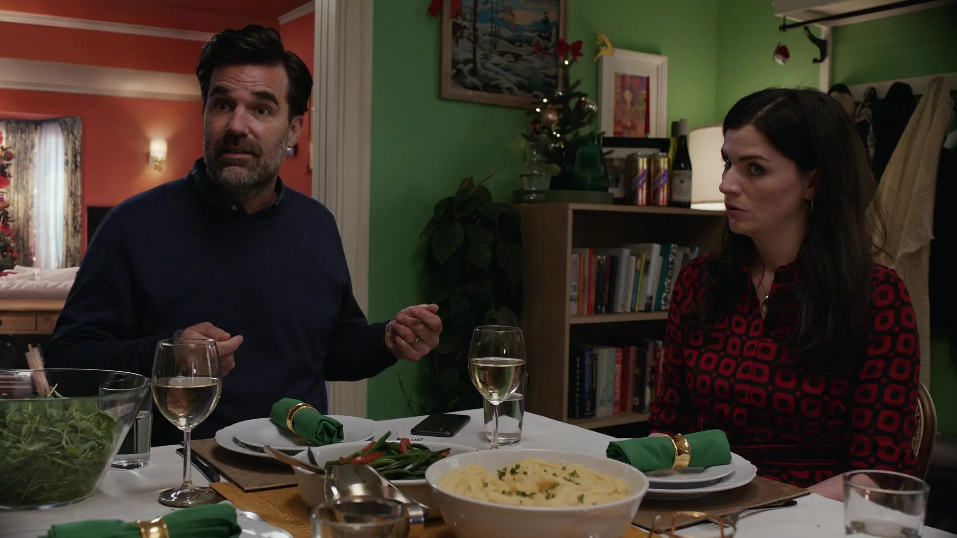 Rob Delaney and Aisling Bea in Home Sweet Home Alone (2021)