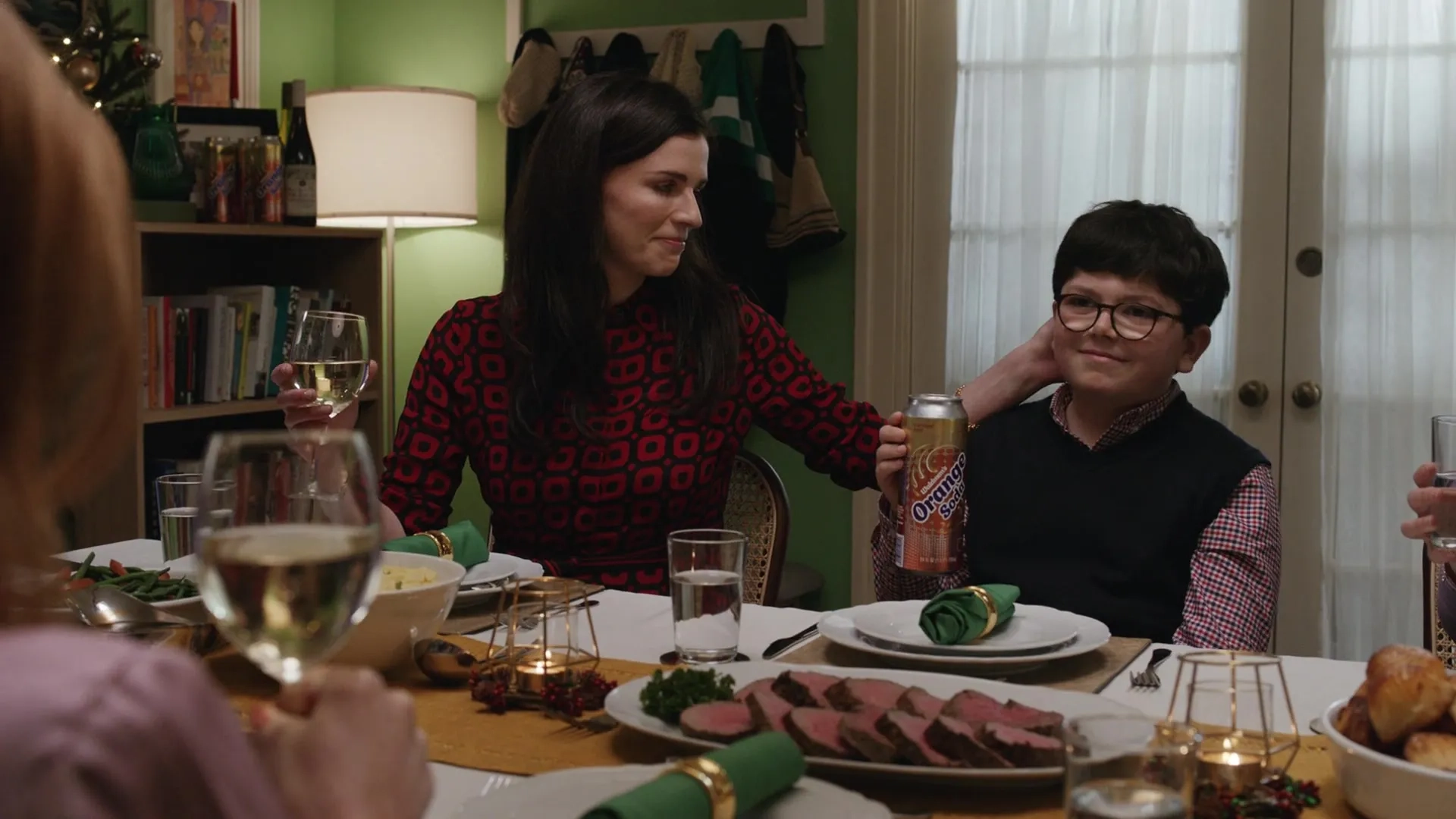 Aisling Bea and Archie Yates in Home Sweet Home Alone (2021)