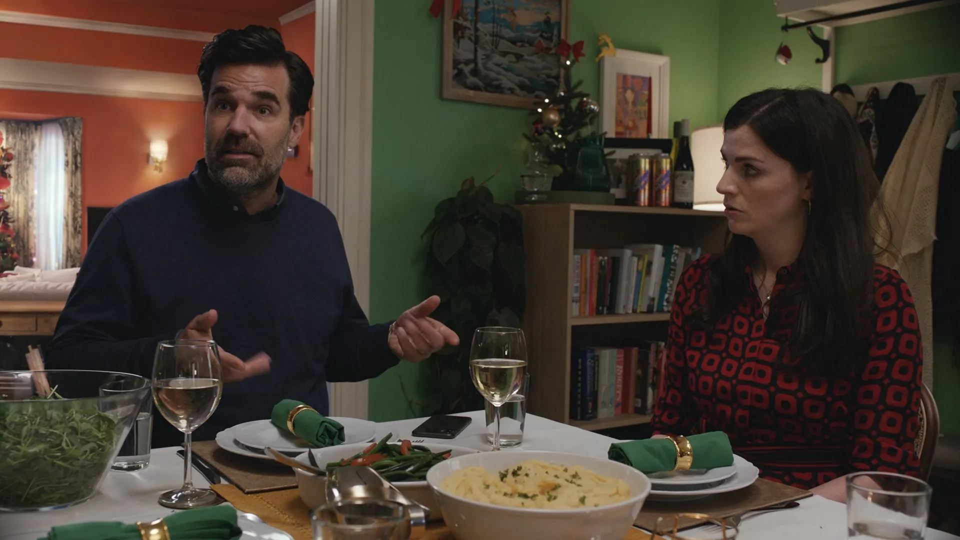 Rob Delaney and Aisling Bea in Home Sweet Home Alone (2021)