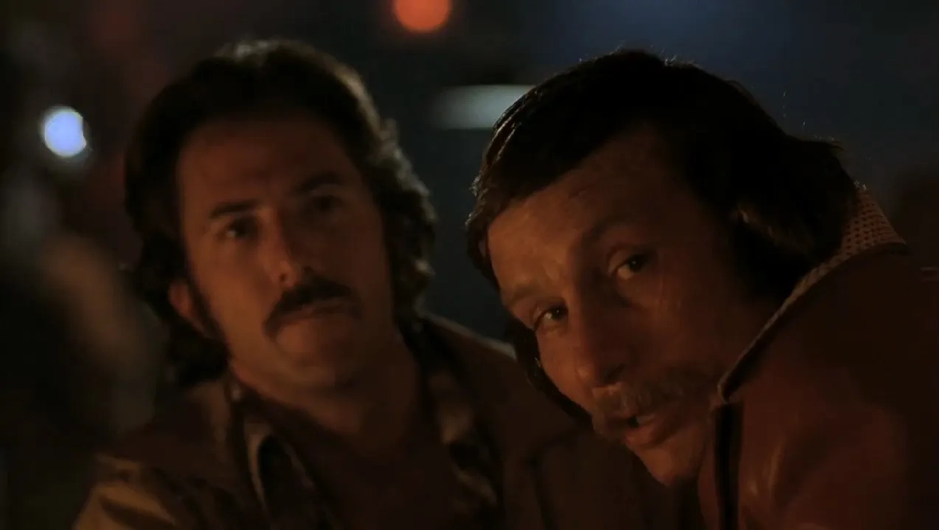 Dustin Hoffman and Edward Bunker in Straight Time (1978)