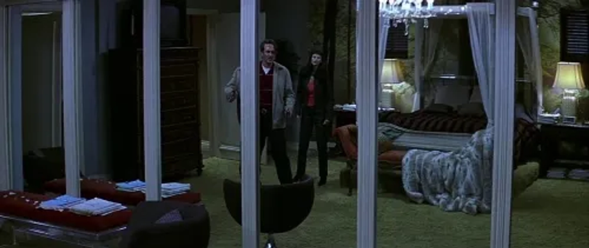 David Arquette and Courteney Cox in Scream 3 (2000)