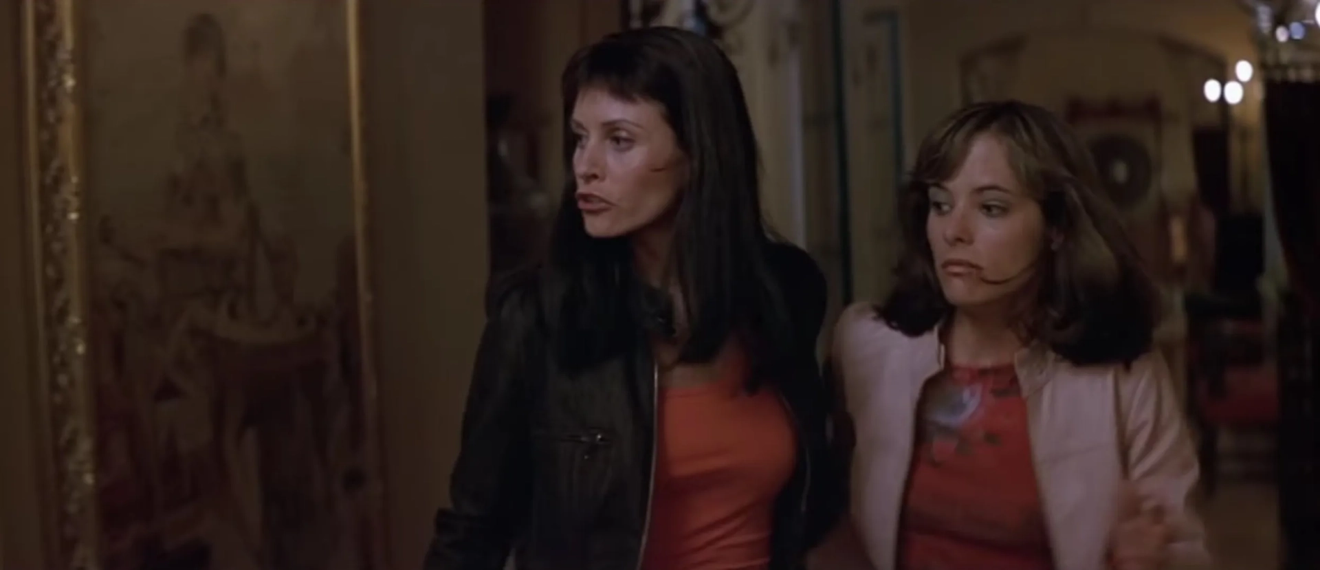 Parker Posey and Courteney Cox in Scream 3 (2000)