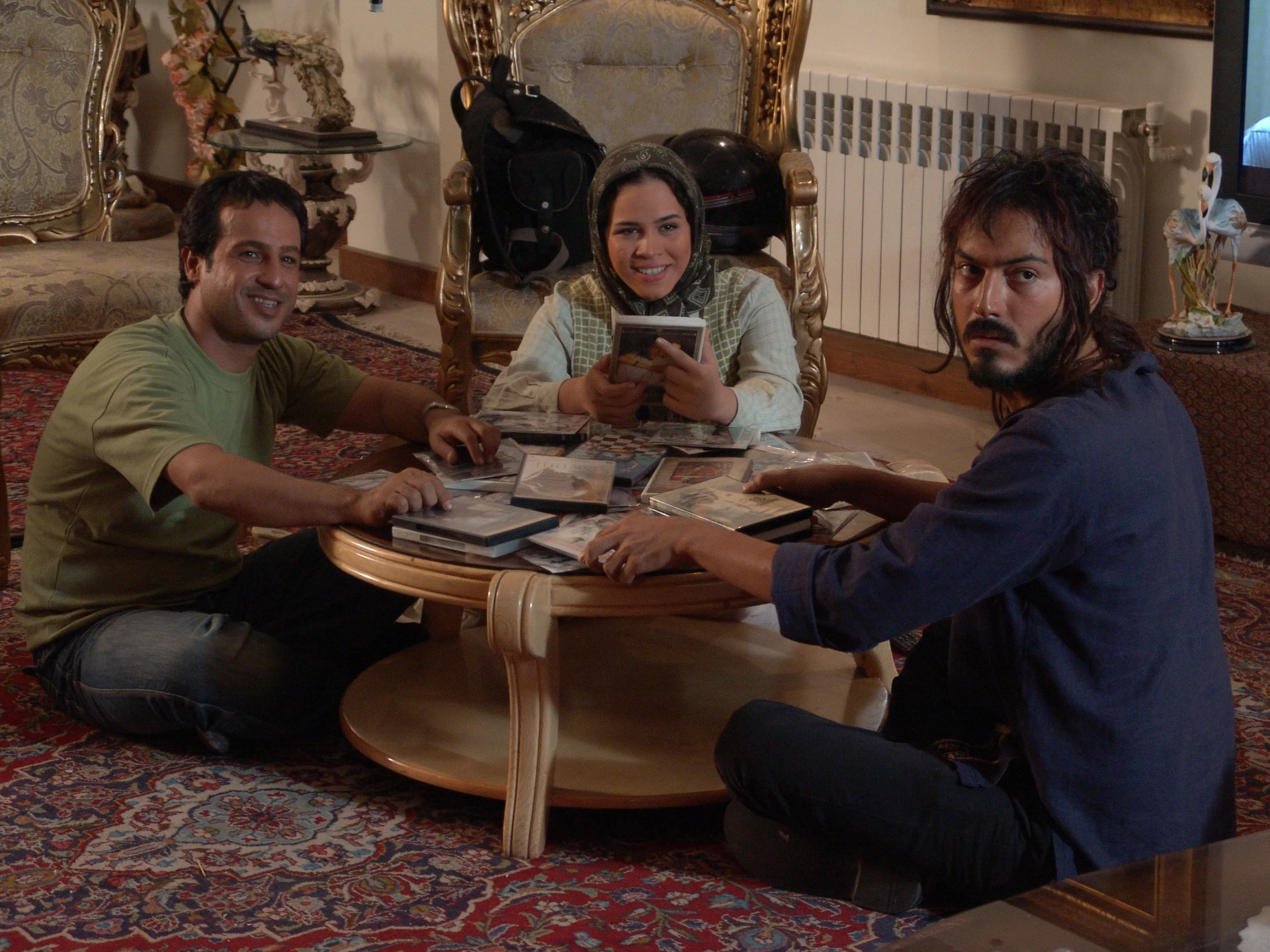 Melika Sharifinia and Nima Shahrokh Shahi in Tambourine (2008)