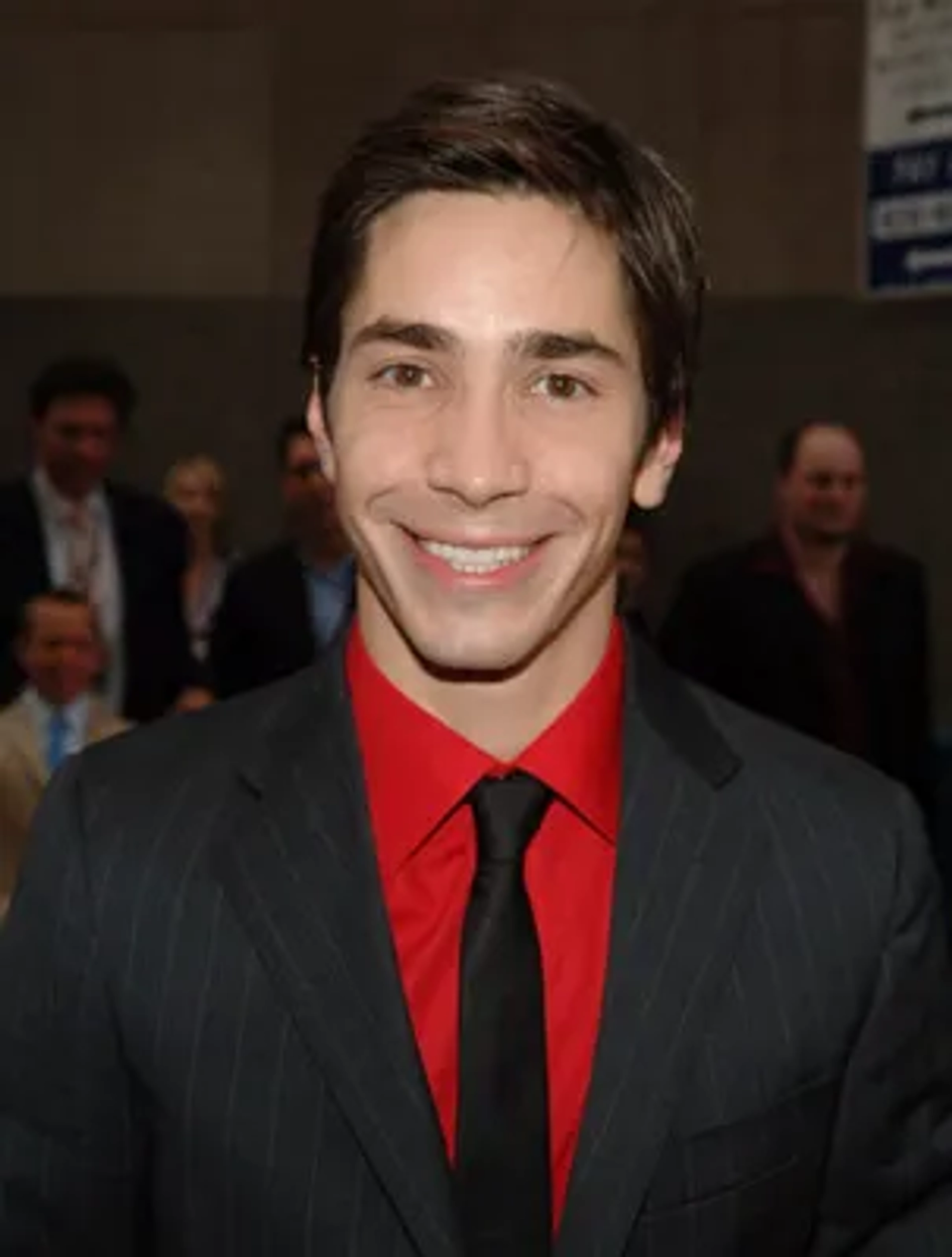 Justin Long at an event for Live Free or Die Hard (2007)