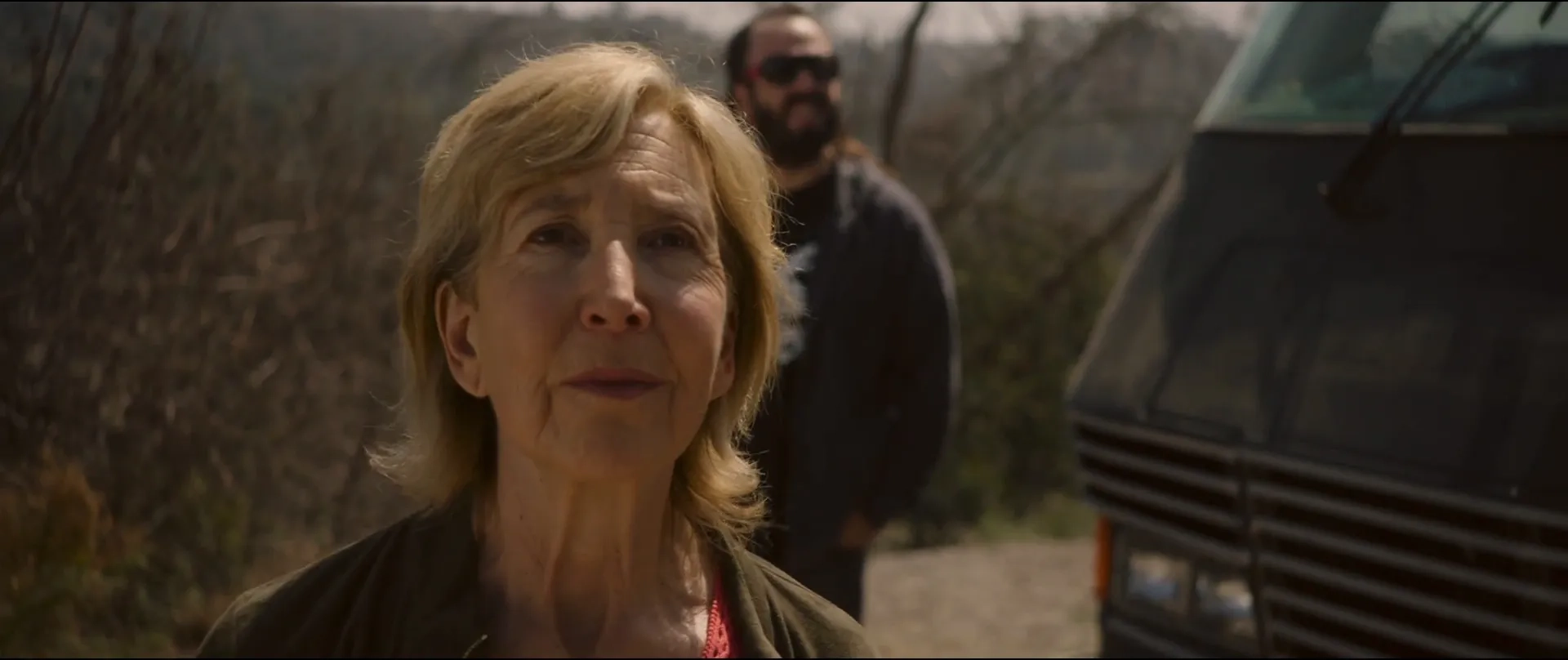 Lin Shaye and Angus Sampson in Insidious: The Last Key (2018)