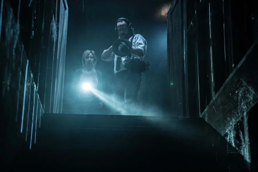 Lin Shaye and Angus Sampson in Insidious: The Last Key (2018)