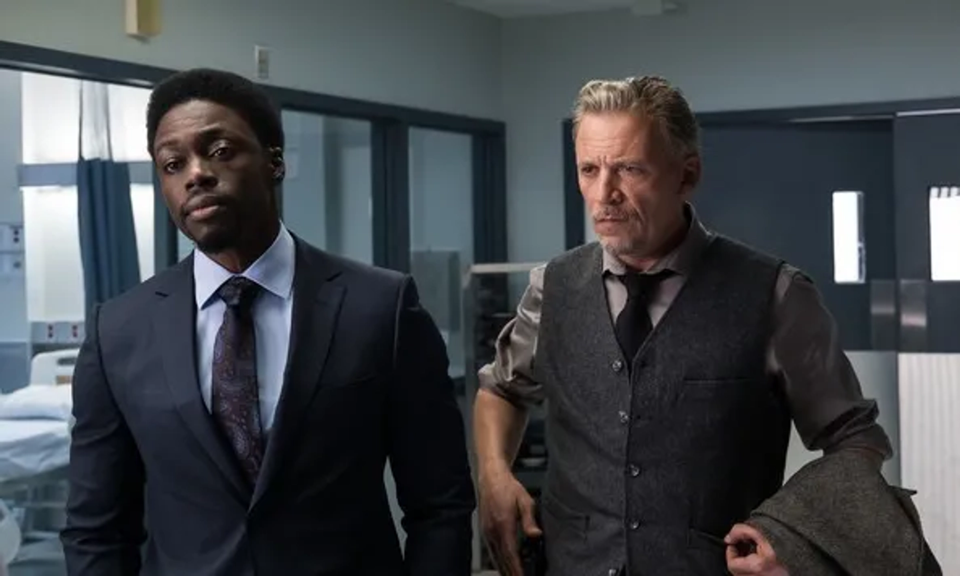 Clé Bennett and Callum Keith Rennie in Jigsaw (2017)