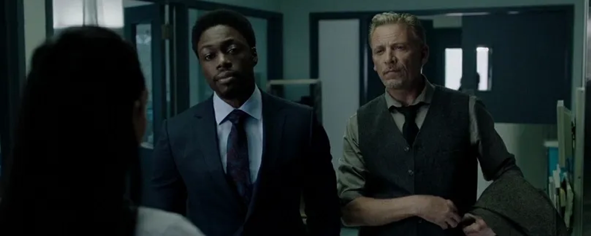 Clé Bennett, Callum Keith Rennie, and Misha Rasaiah in Jigsaw (2017)