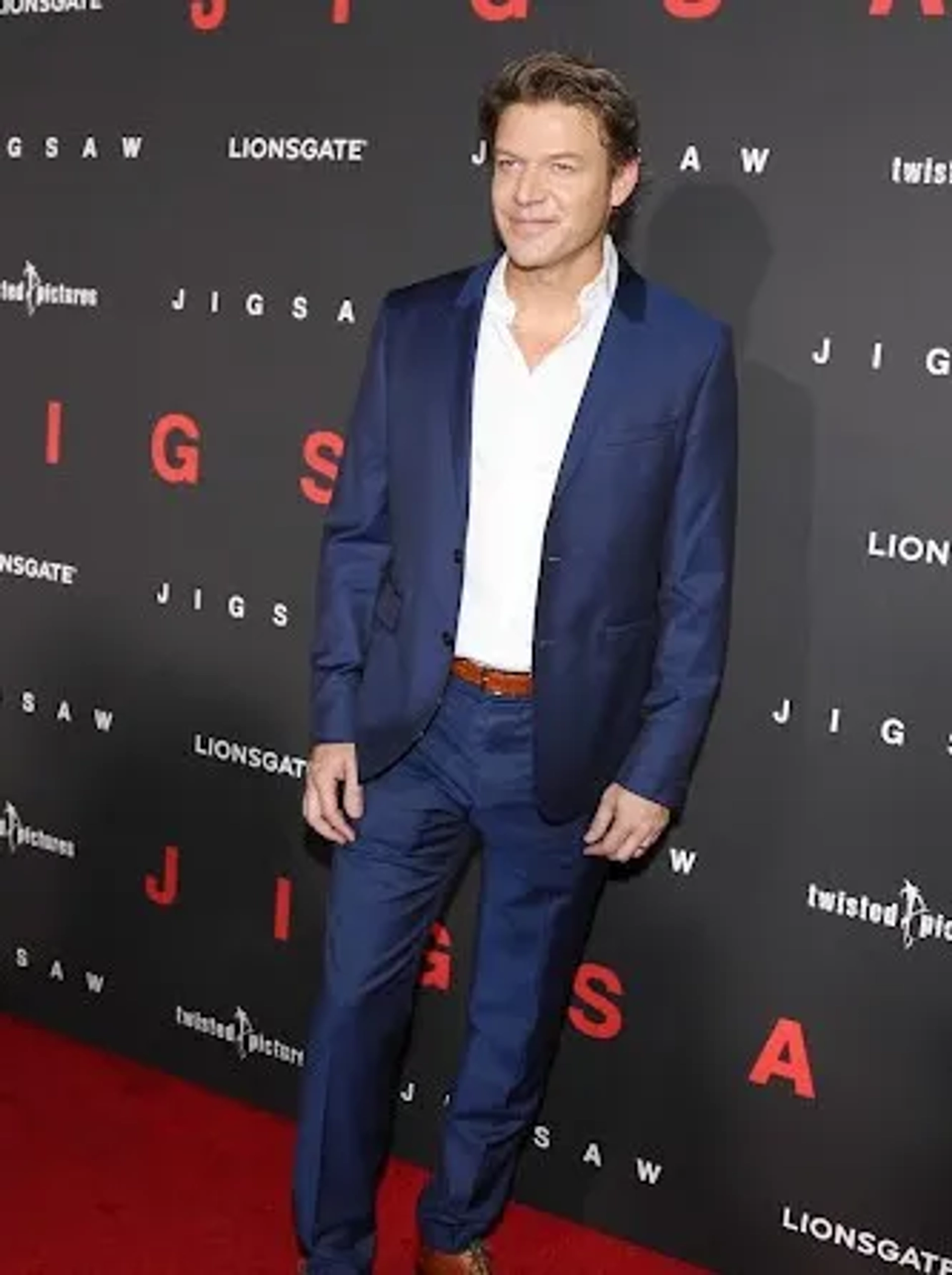 Matt Passmore at an event for Jigsaw (2017)