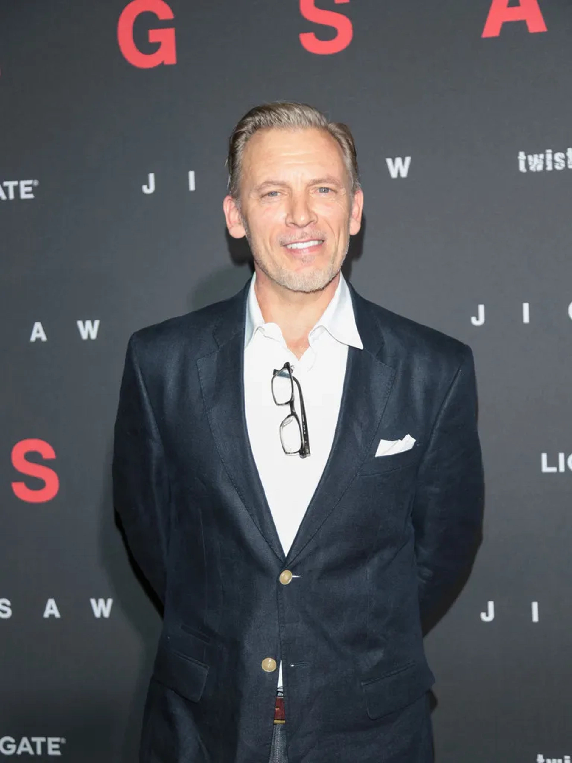 Callum Keith Rennie at an event for Jigsaw (2017)