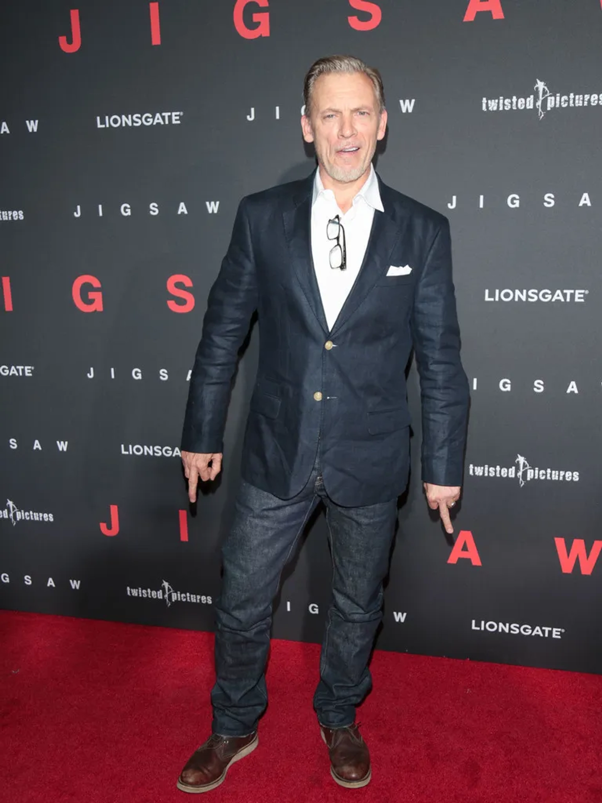 Callum Keith Rennie at an event for Jigsaw (2017)