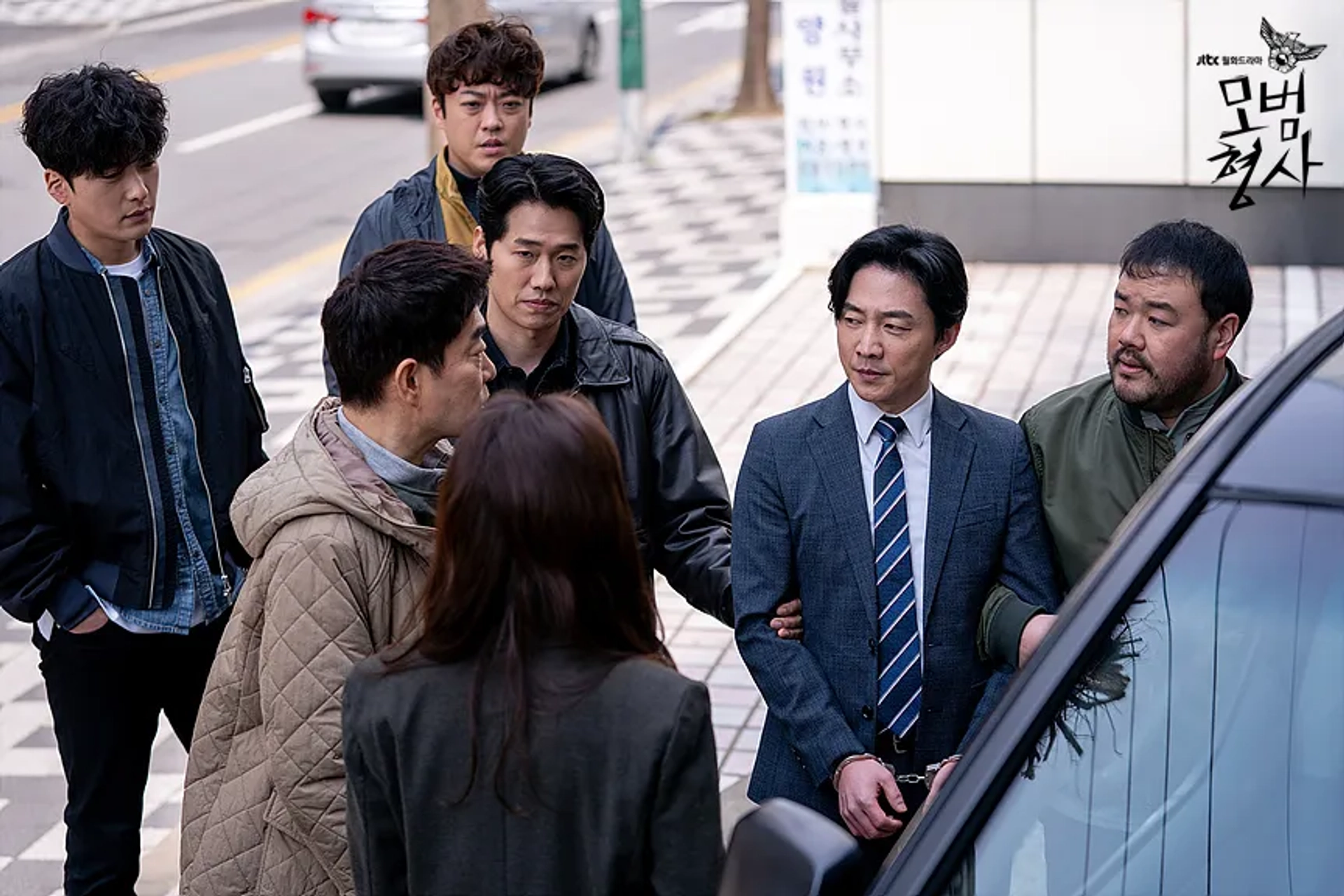 Rae-Hyung Cha, Son Hyeon-ju, Ji-Hoon Kim, Seung-jo Jang, and Jung Soon-won in The Good Detective (2020)