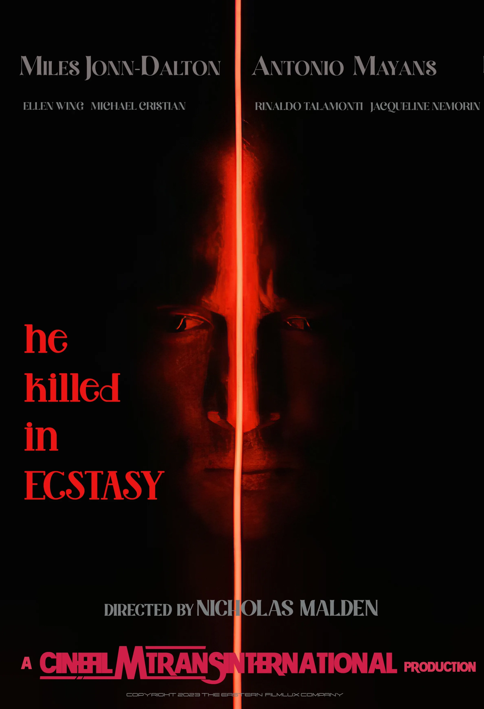 فیلم او در خلسه کشت (He Killed in Ecstasy 2023)