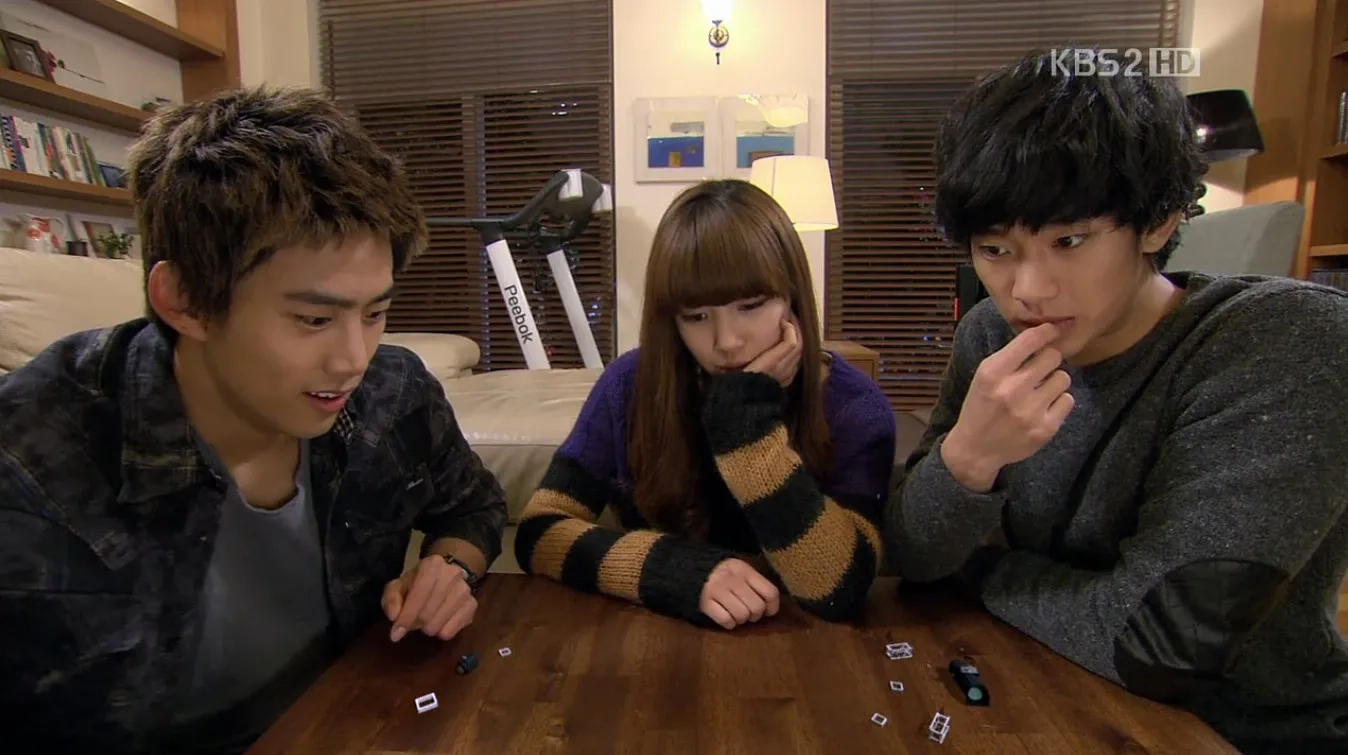 Kim Soo-hyun, Taecyeon, and Bae Suzy in Dream High (2011)