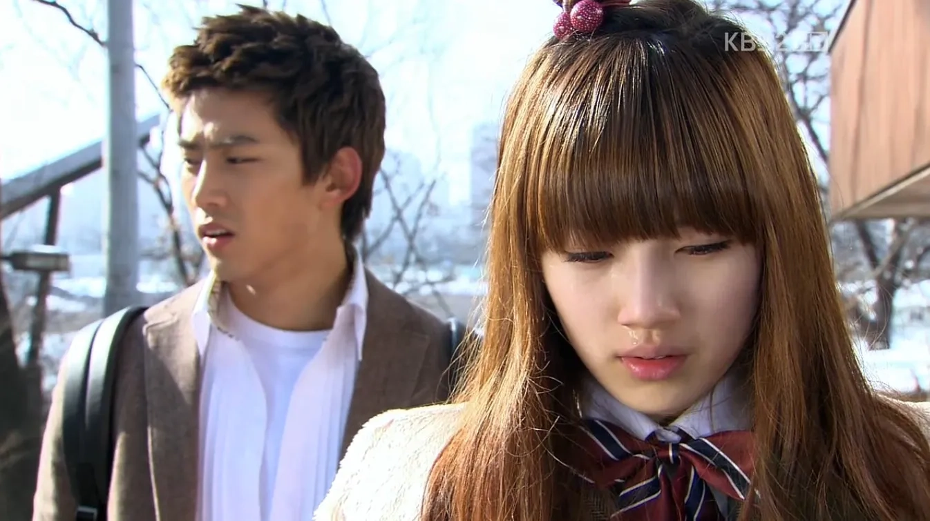 Taecyeon and Bae Suzy in Dream High (2011)