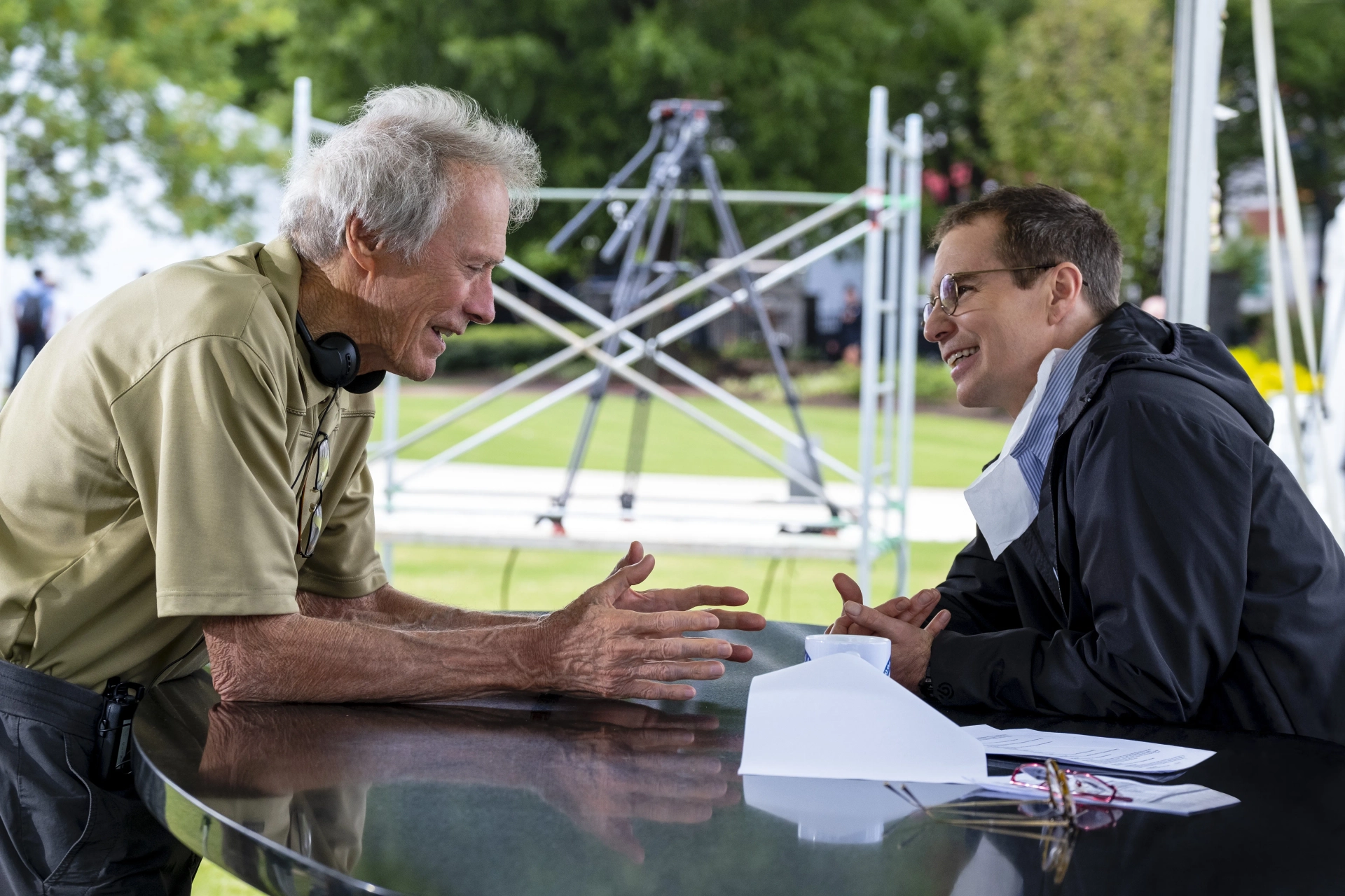 Clint Eastwood and Sam Rockwell in Richard Jewell (2019)