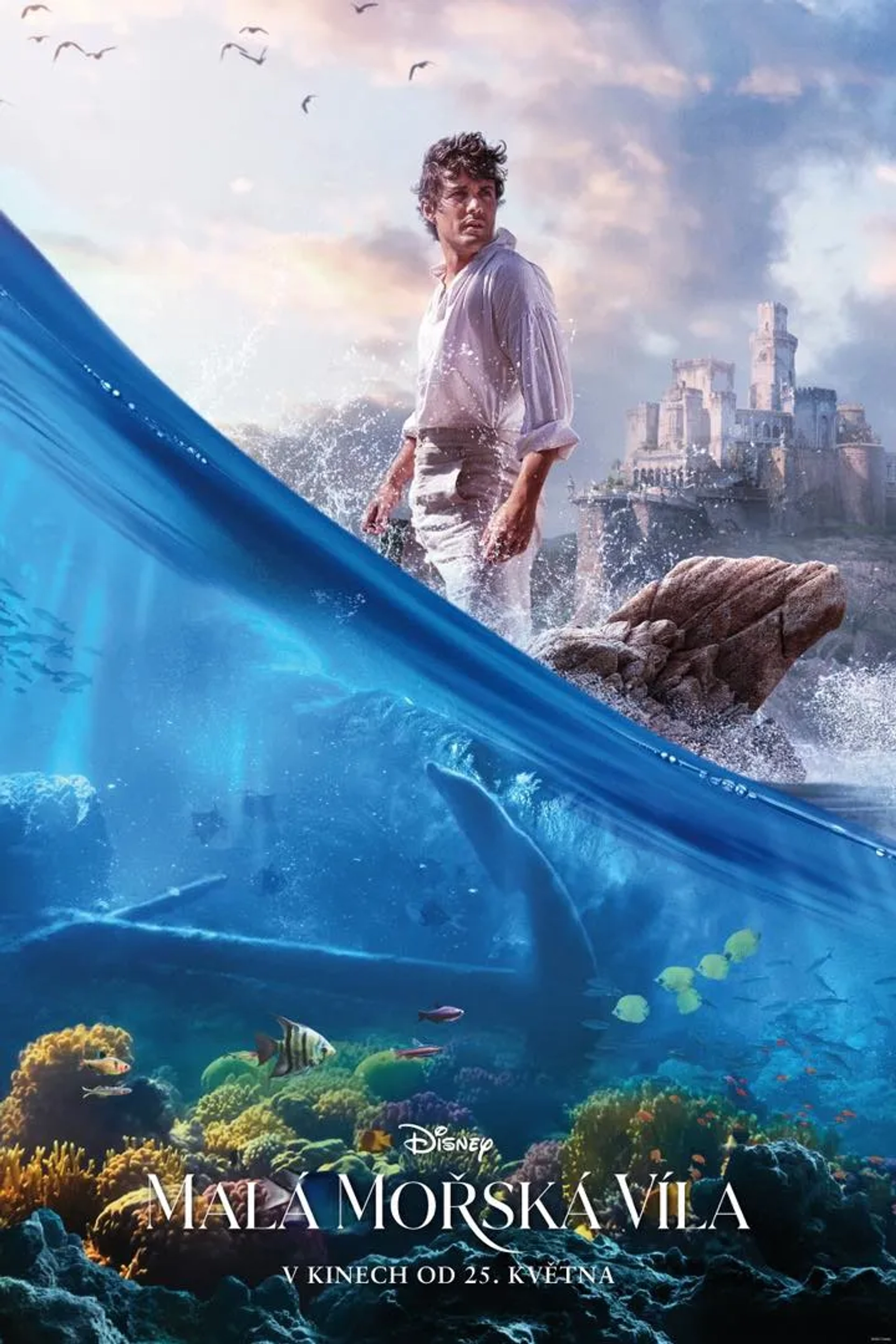 Jonah Hauer-King in The Little Mermaid (2023)