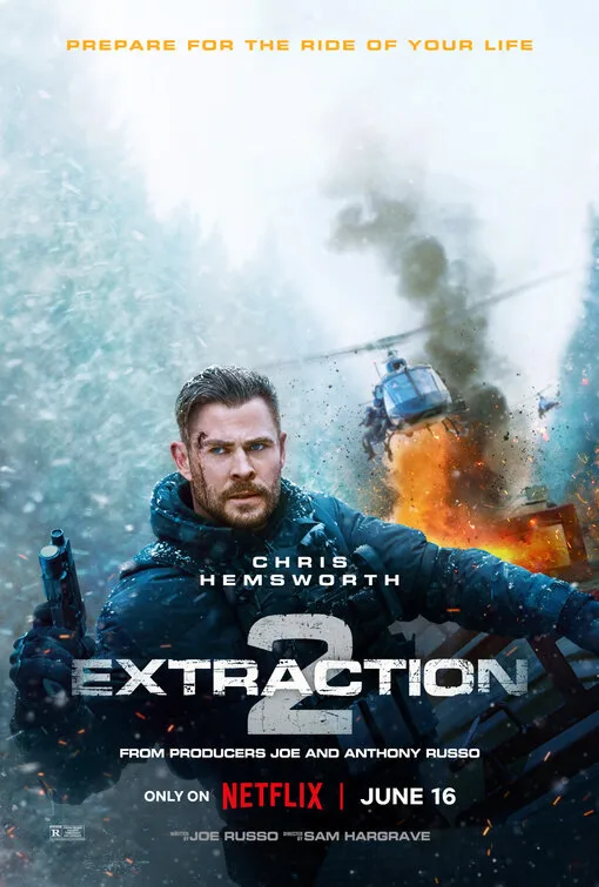 Chris Hemsworth in Extraction II (2023)