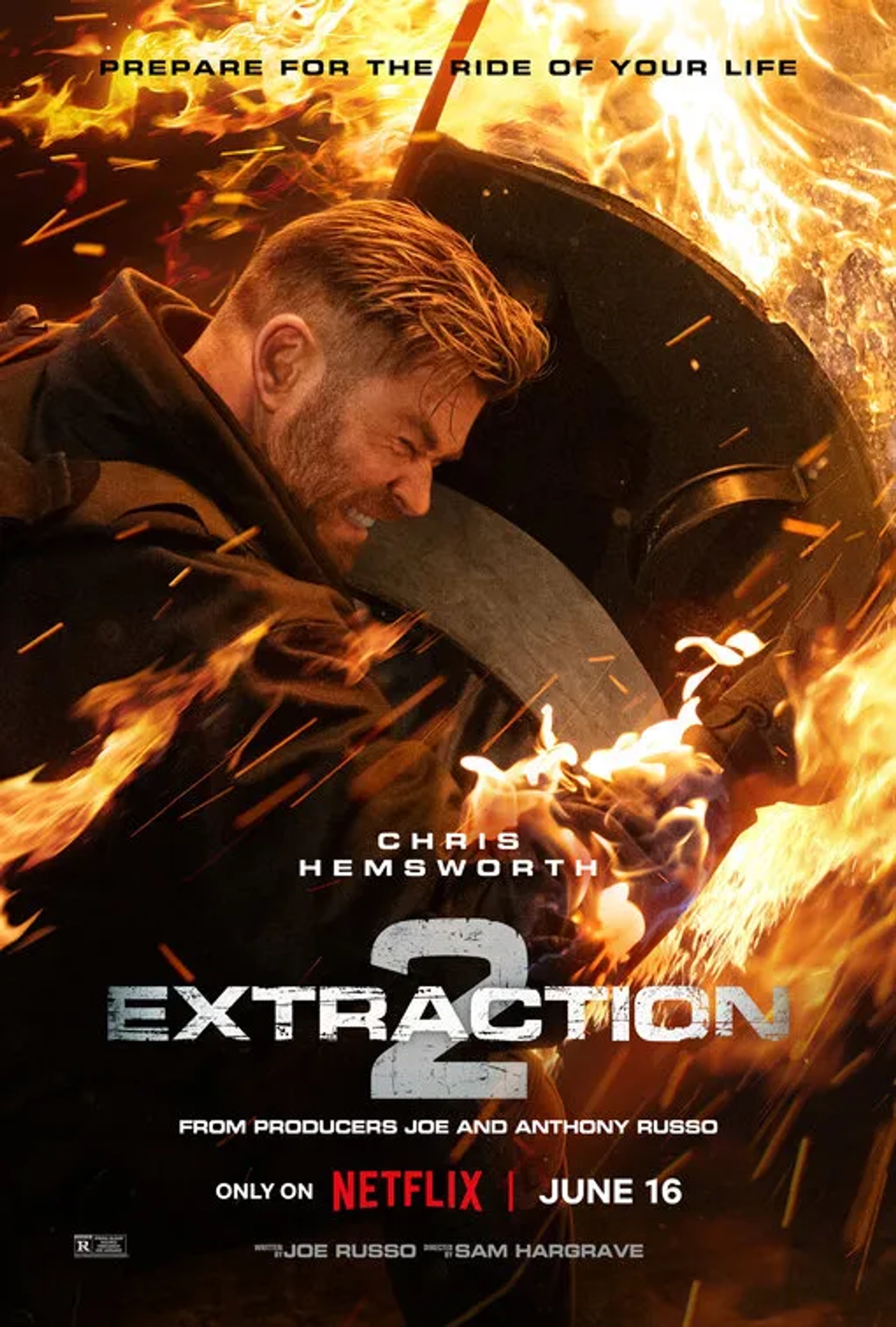 Chris Hemsworth in Extraction II (2023)