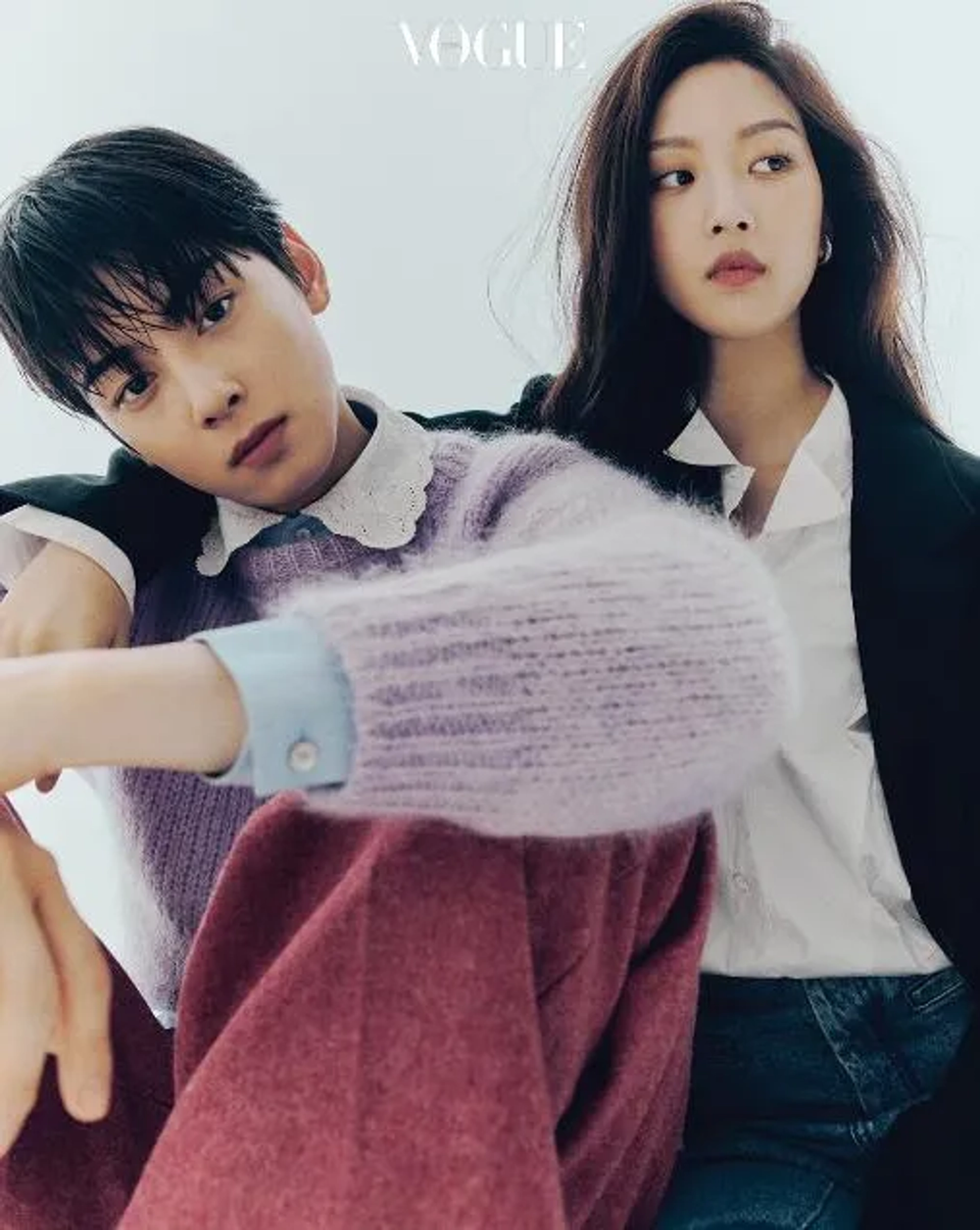 Moon Ga-young and Cha Eun-Woo in True Beauty (2020)