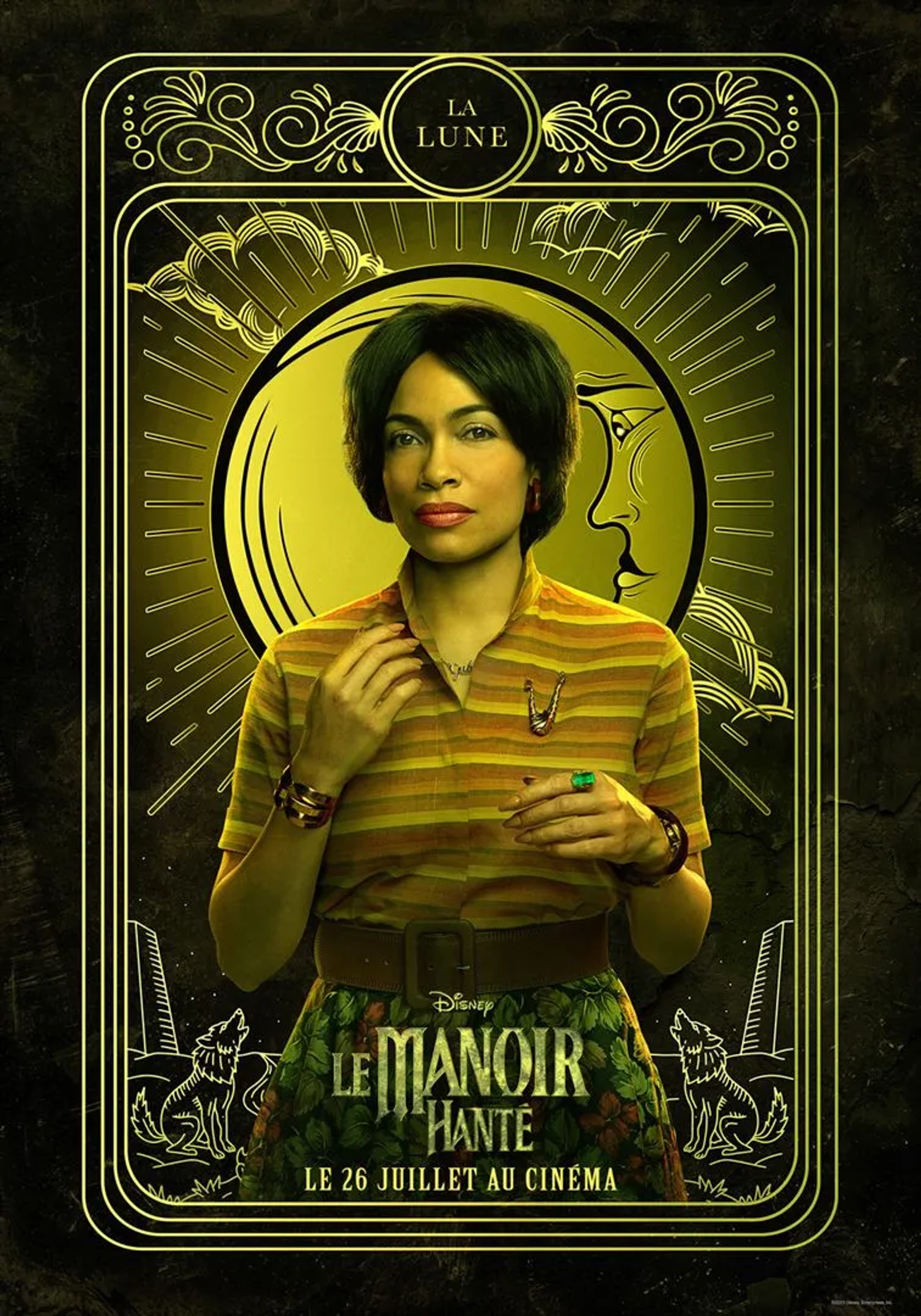 Rosario Dawson in Haunted Mansion (2023)