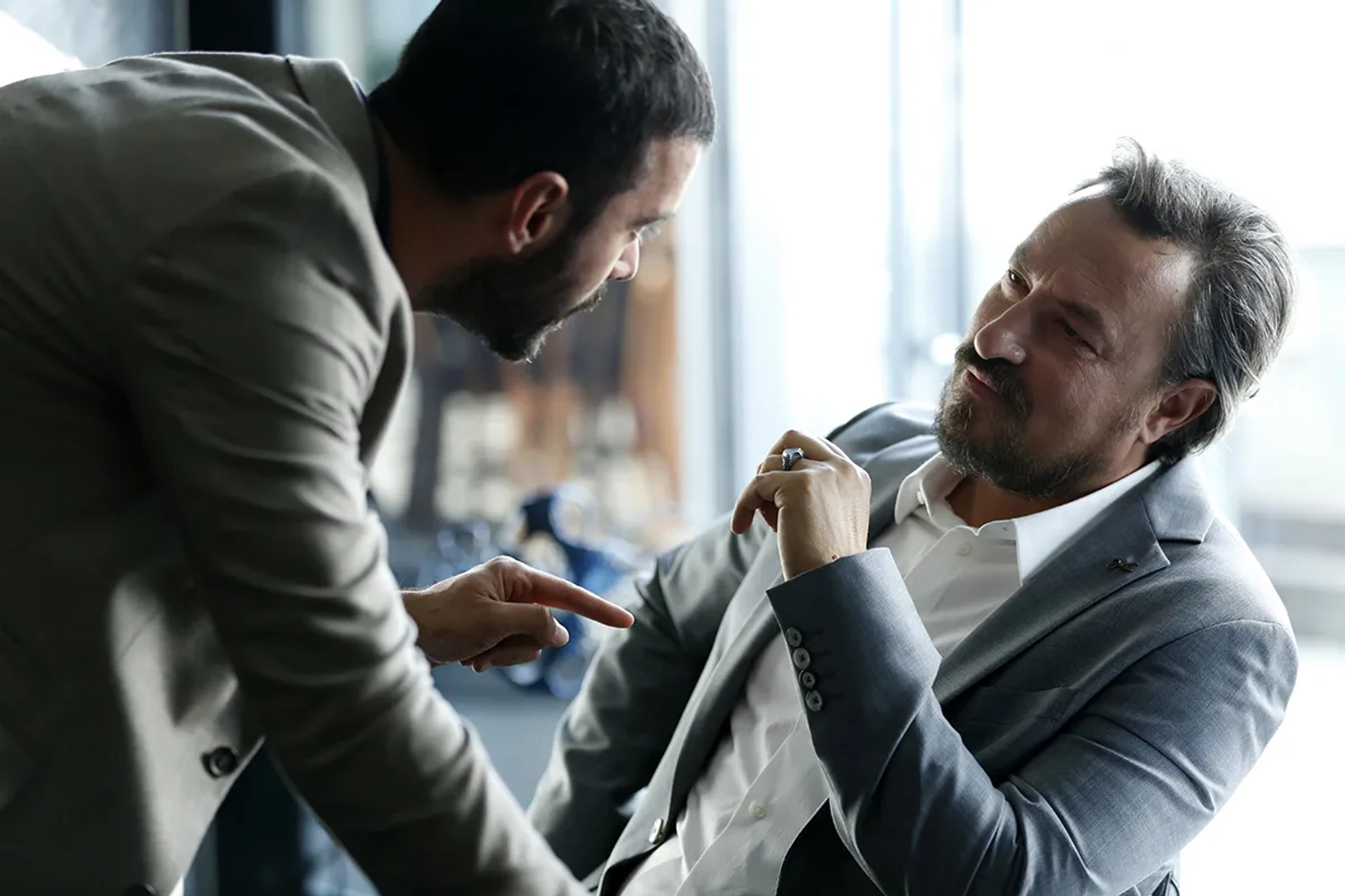 Onur Saylak and Baris Arduç in Kuzgun: 19.Bölüm (2019)