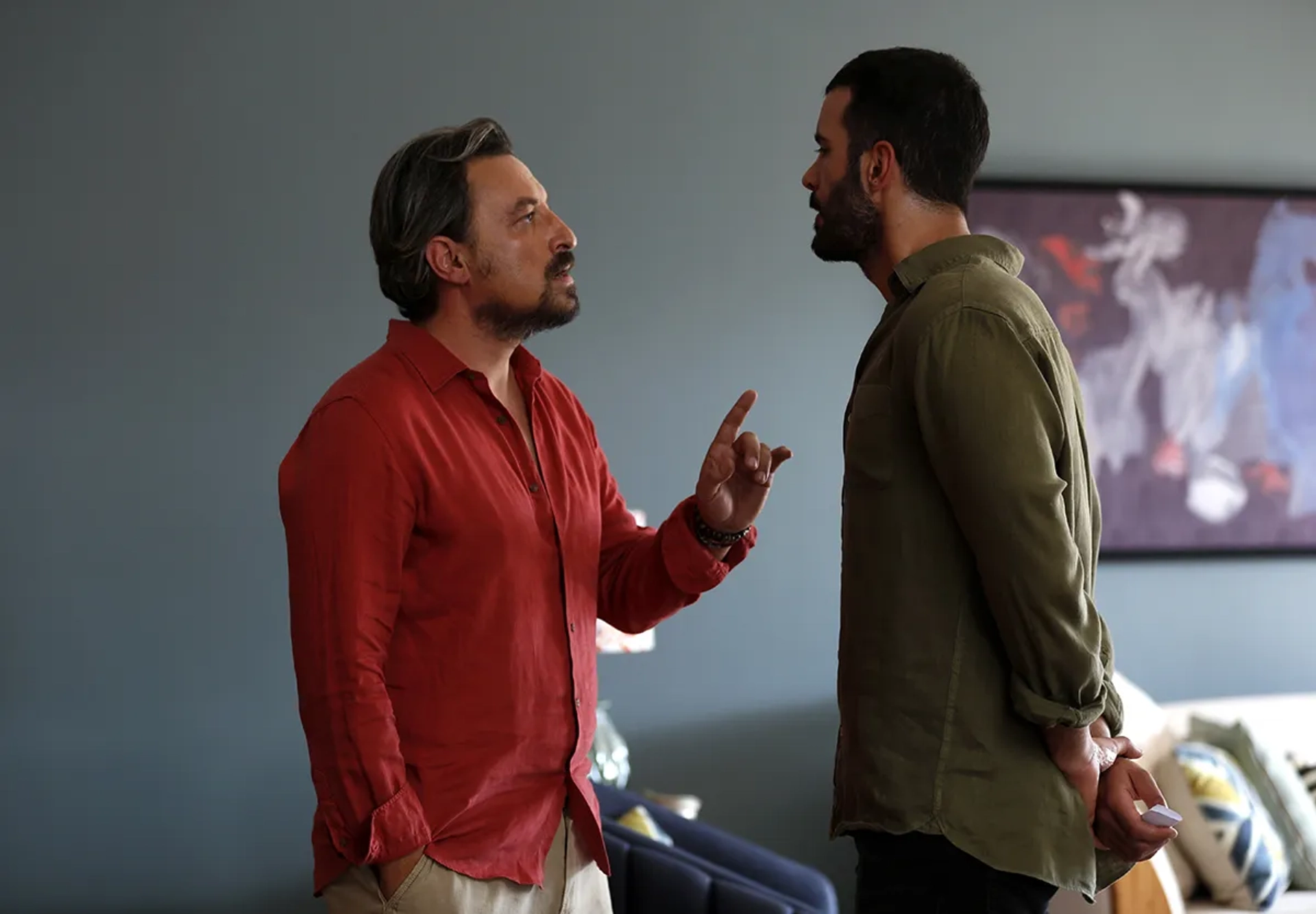 Onur Saylak and Baris Arduç in Kuzgun: 17.Bölüm (2019)