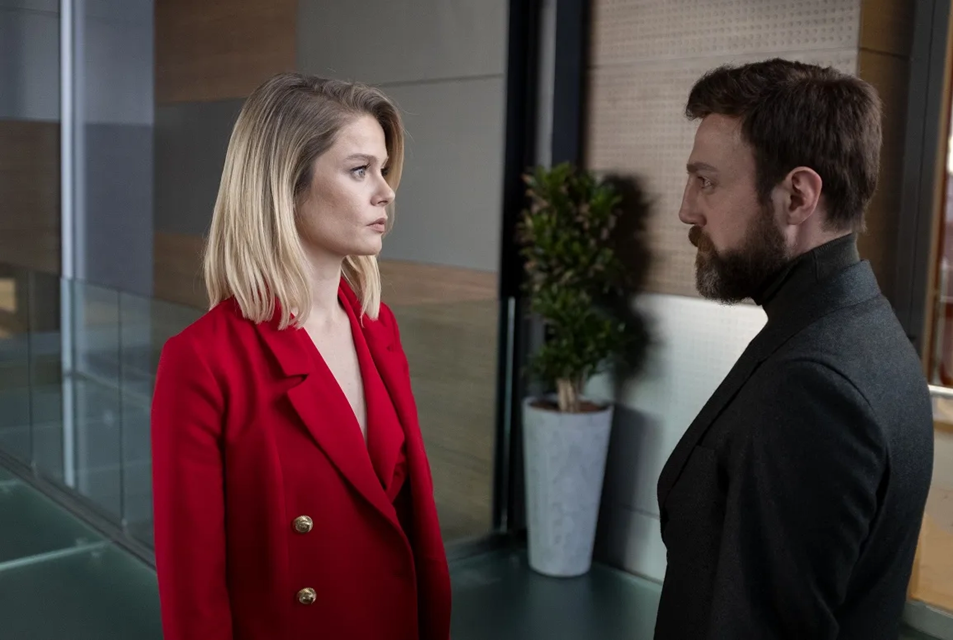 Ahmet Varli and Burcu Biricik in Kuzgun: 8.Bölüm (2019)