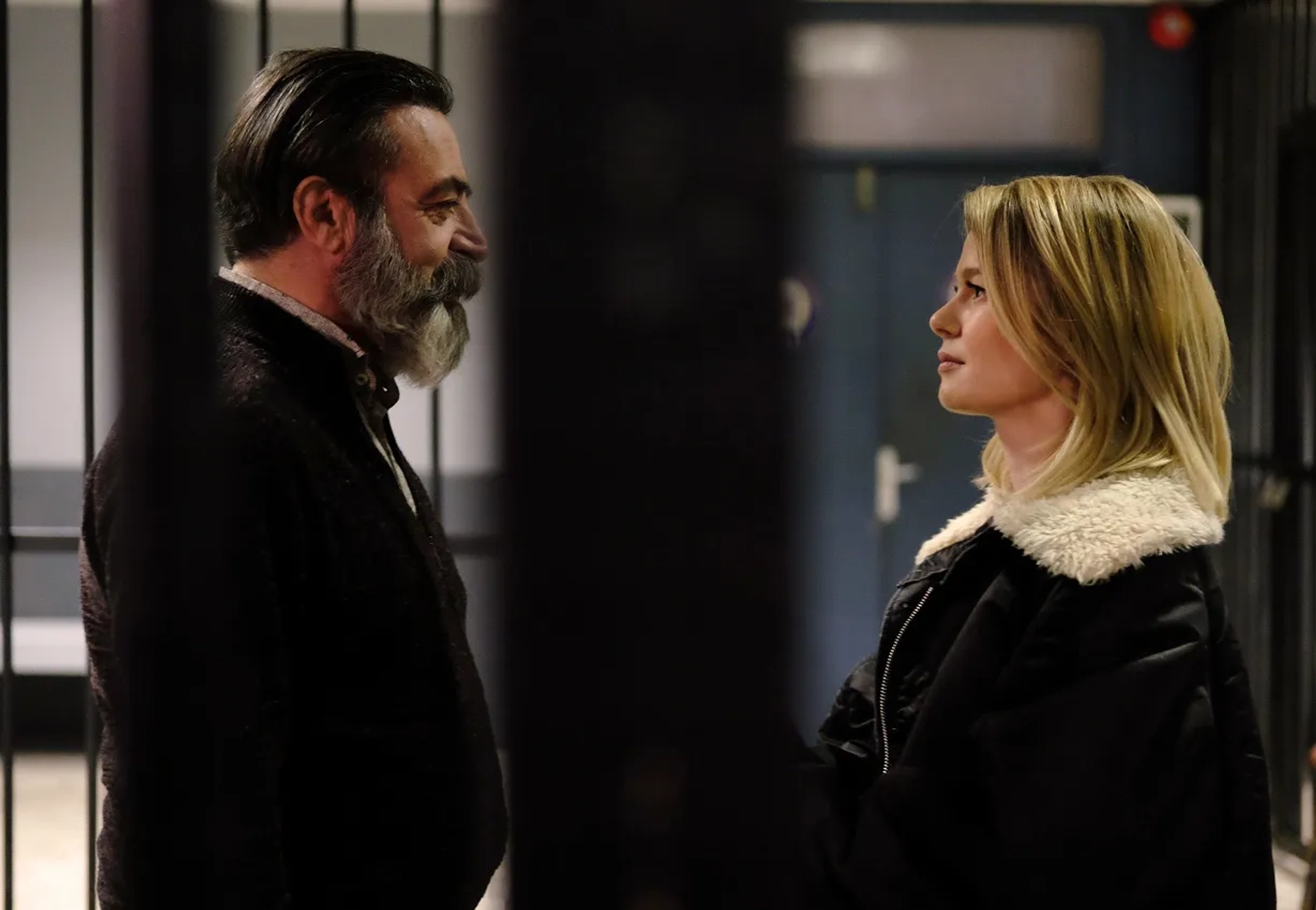 Levent Ülgen and Burcu Biricik in Kuzgun: 7.Bölüm (2019)